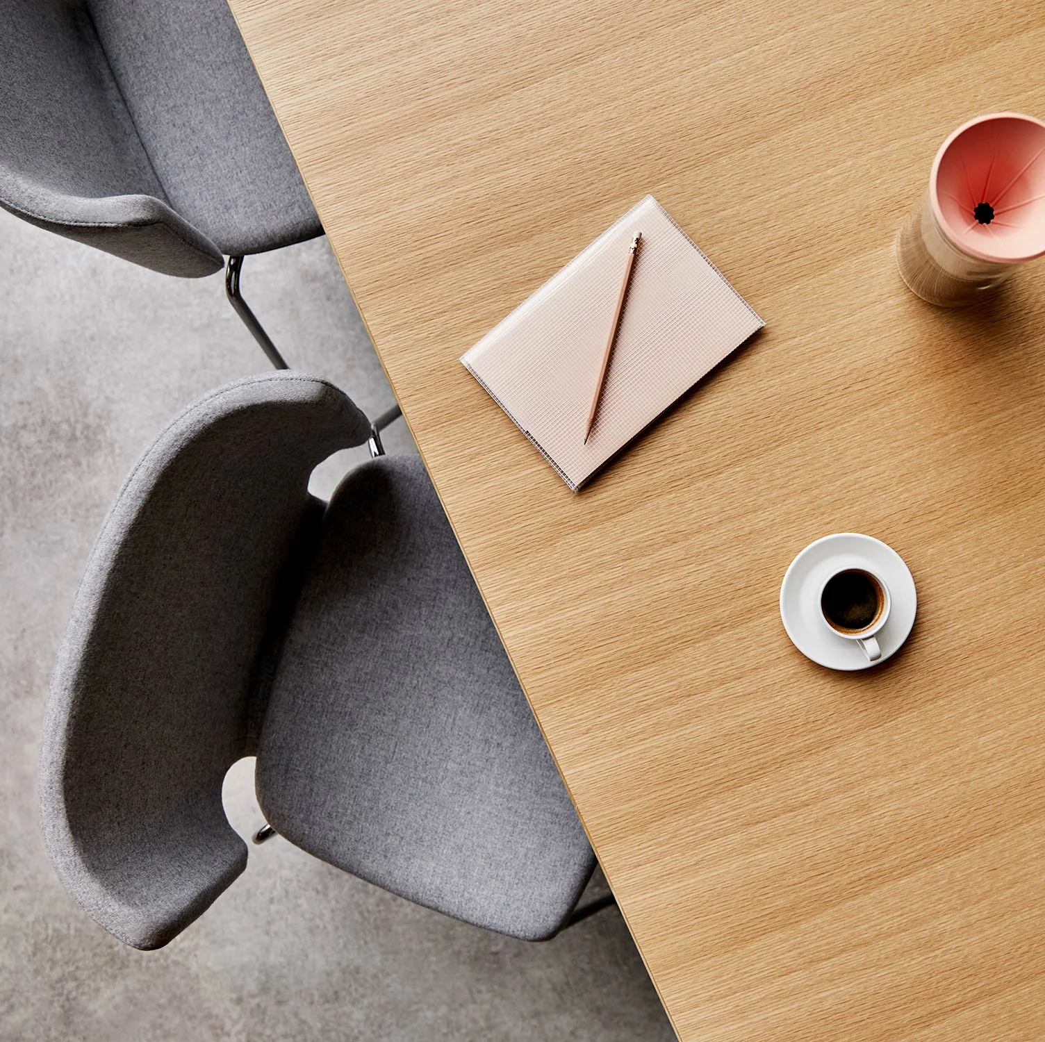 Jeremy-Frechette-Coalesse-table-overhead-wood-felt-chair-gray.jpg