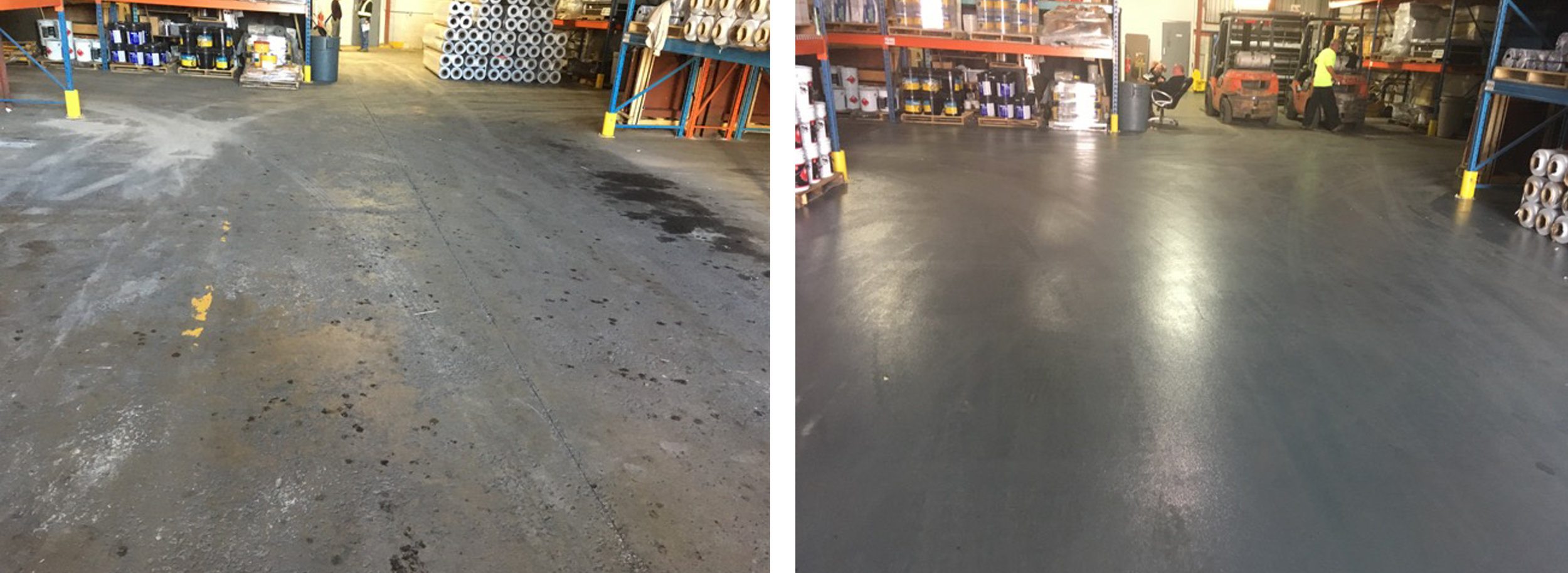 Before & After - Epoxy Coating