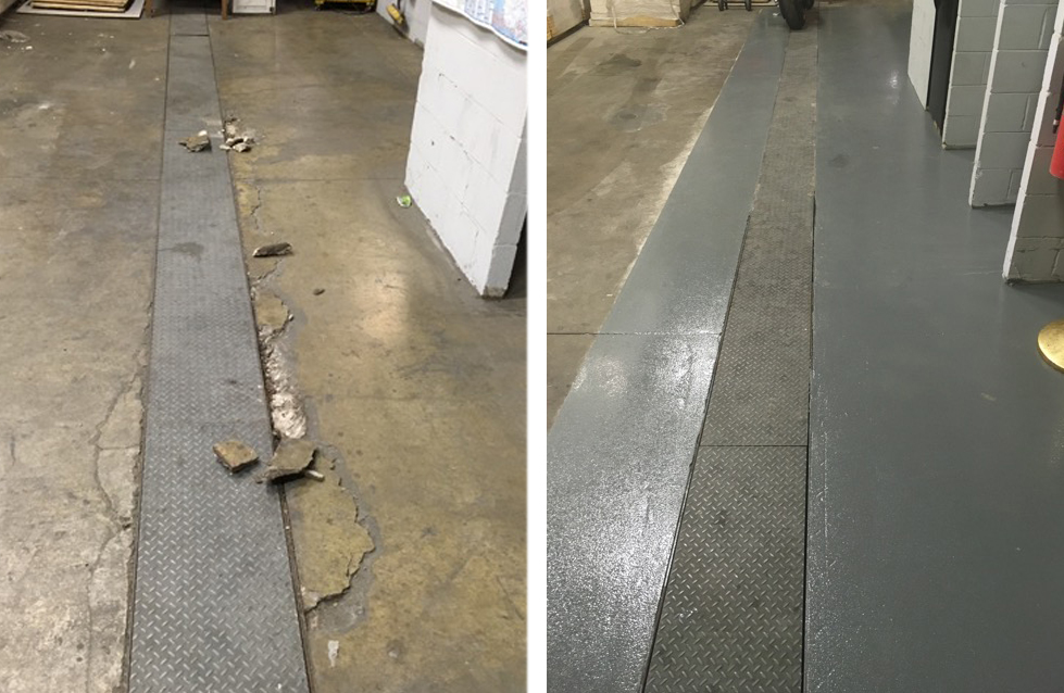 Before & After - Epoxy Coating