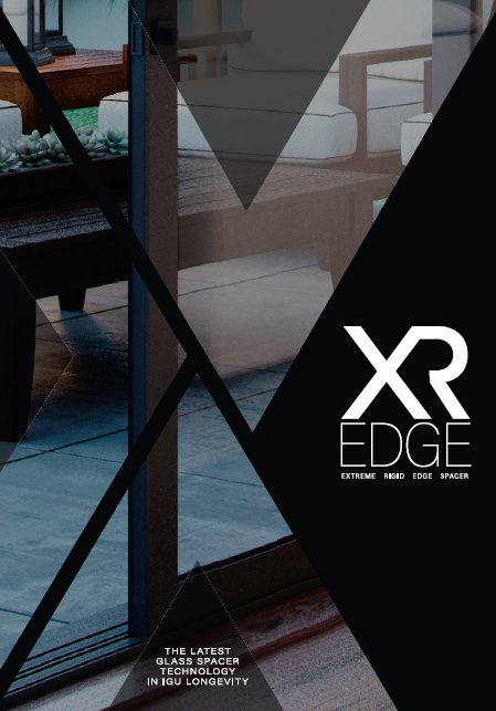 XR Edge glass spacer