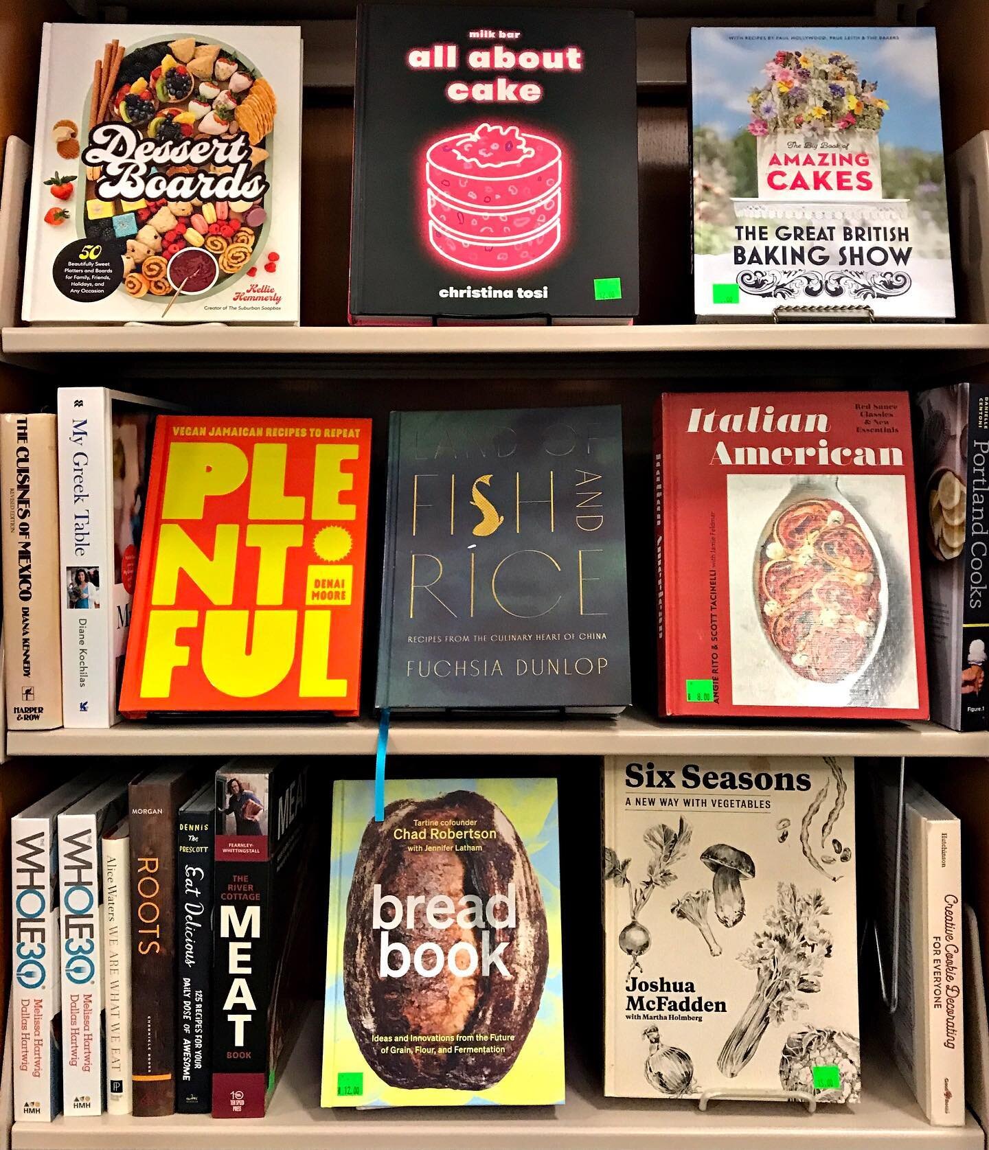 Cookbooks have been restocked! Visit us Wednesday-Friday at the stunning Central Library.