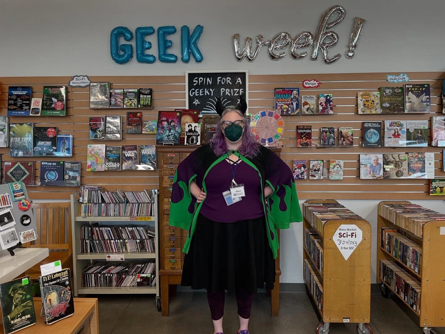 COSPLAY in full effect at Rose City Reads (221 NE 122nd Ave) &amp; Friends Library Store @ Central (801 SW 10th Ave). Visit our stores in Cosplay and get an automatic 20% discount on your purchase through 9/14. Collector&rsquo;s Corner items will rec