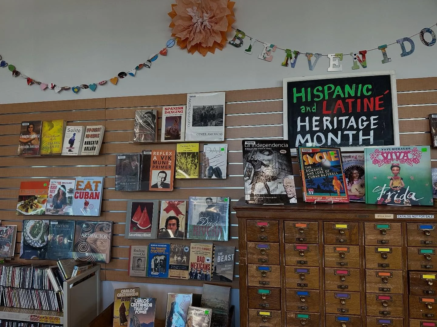 Time to celebrate our rich cultural diversity with Hispanic and Latin&eacute; Heritage Month! Come in and browse our selection through October 15th. We&rsquo;re open 11AM-5PM Tues-Sat (221 NE 122ND AVE). #hispanicheritagemonth #hispanicheritage #lati