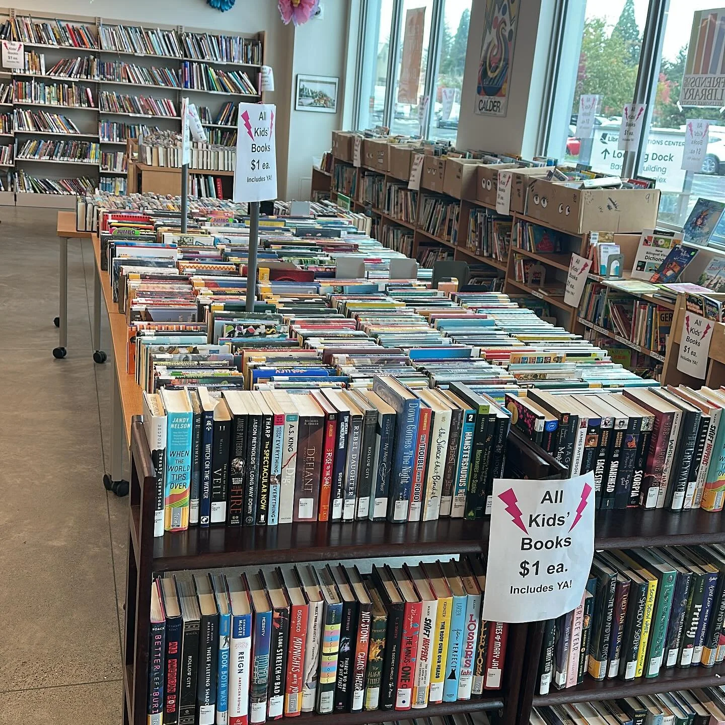 Day two fresh stock! Come on in and grab your $1 Kids Books! We&rsquo;re open 11AM - 5PM (221 NE 122ND AVE)