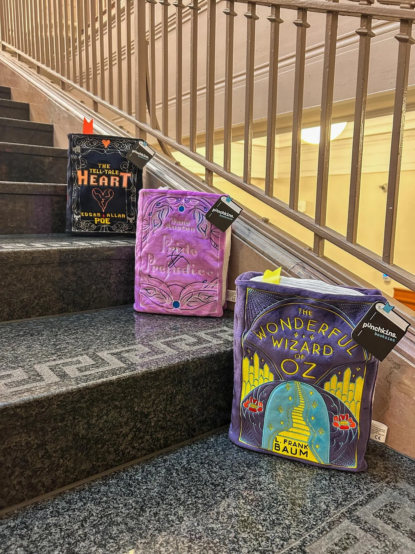 Meet the booksies, our newest (and fluffiest) arrivals at the Friends Library Store. 📚

They&rsquo;ve escaped the shelves and are exploring the Central Library! From Pride and Prejudice to The Tell-Tale Heart, these plush classics are the perfect re