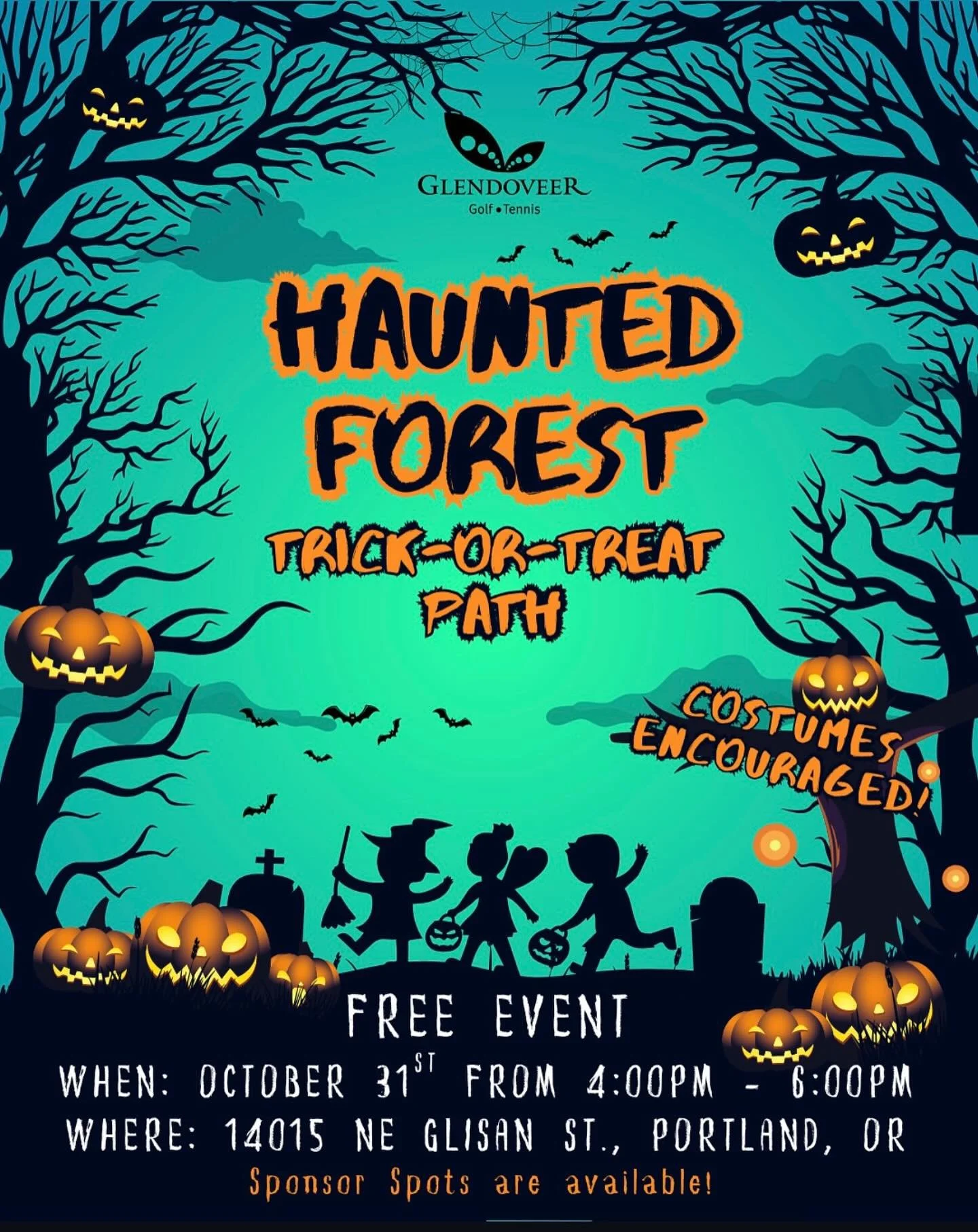 Rose City Reads is proud to partner with @glendoveer for this Halloween event. Bring your kids to get candy and books. 🍭📚