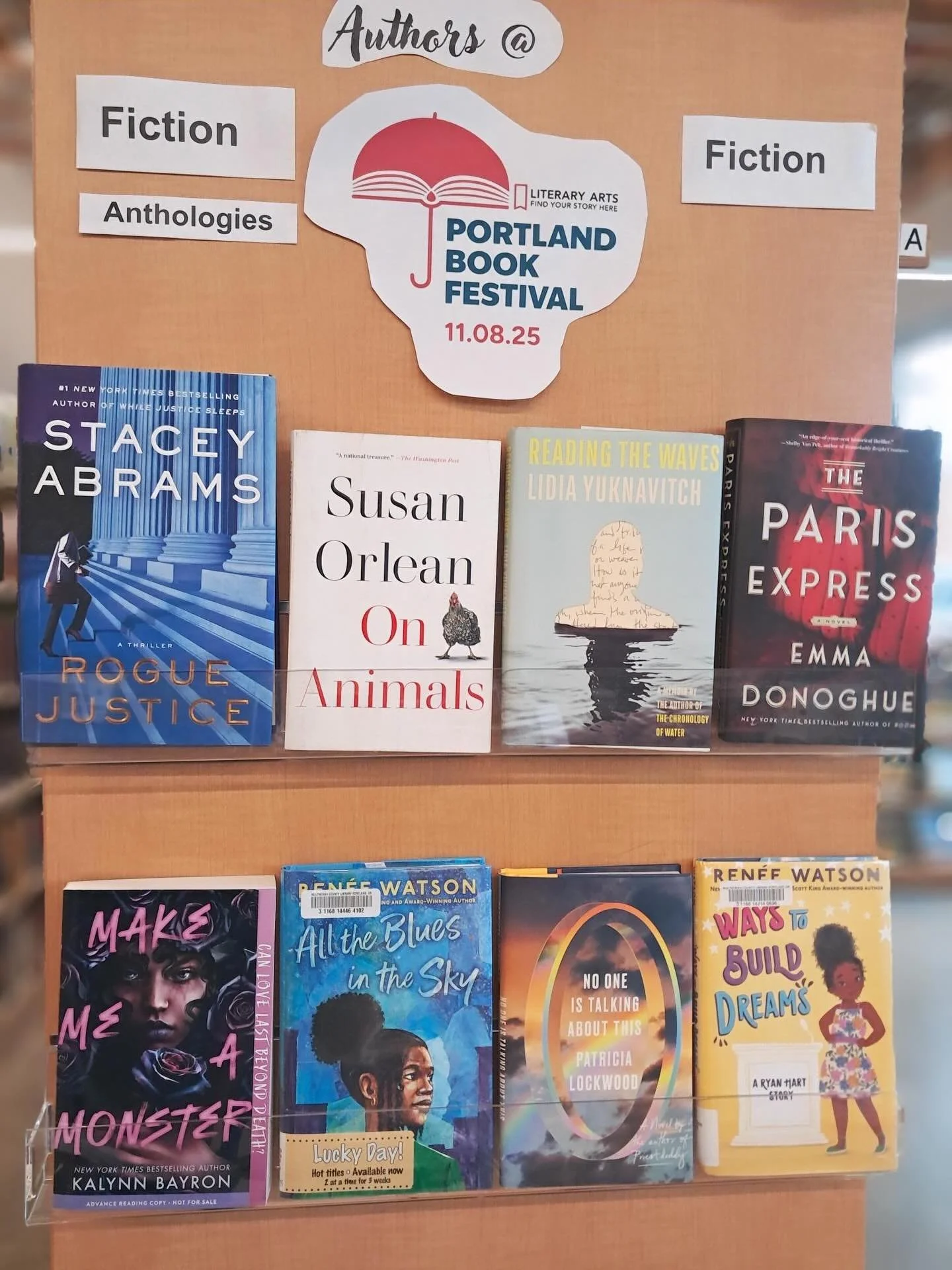 HURRY to Rose City Reads to get books that are penned by Portland Book Festival featured authors !! You may be able to get the books signed.😳 Don&rsquo;t miss out! Open Tues-Sat from 11AM-5PM. 221 NE 122nd Ave. Also, Friends of the Library will be a