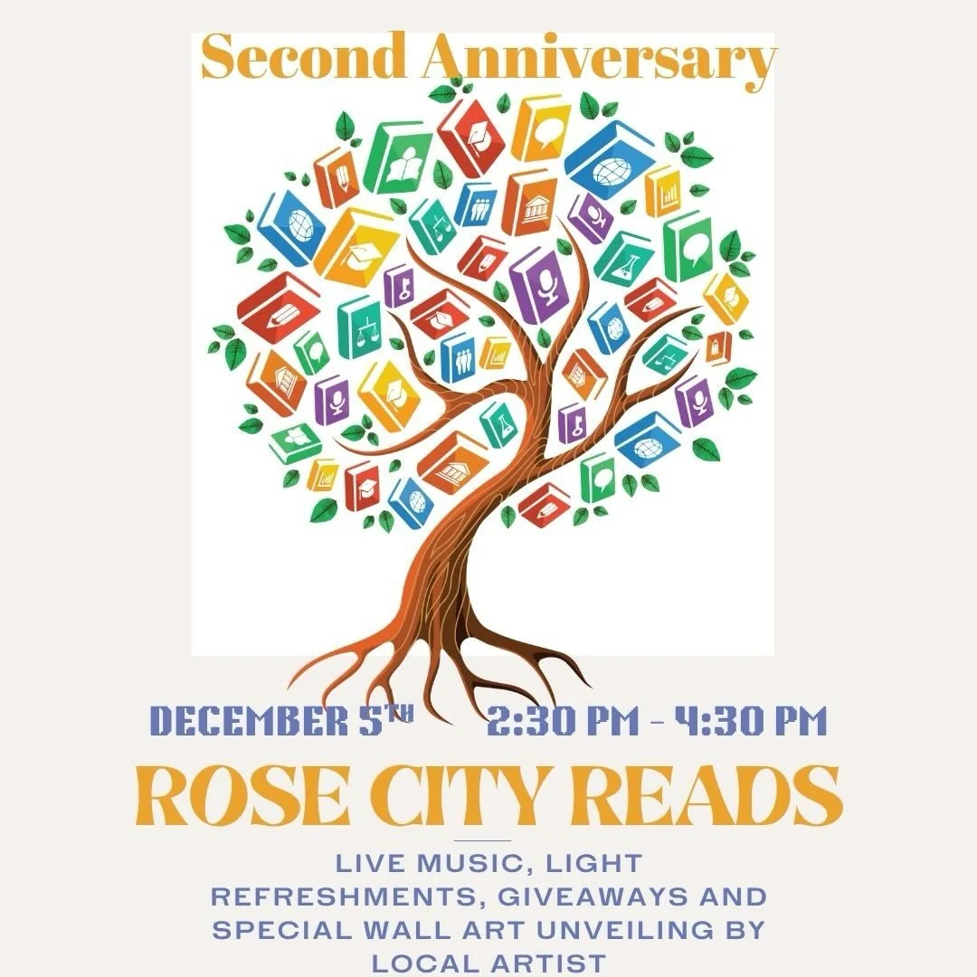 The #4 Best Bookstore in Portland (per the Oregonian) is celebrating its 2nd Anniversary. Join us for this special event. 221 NE 122nd Ave., Suite A.