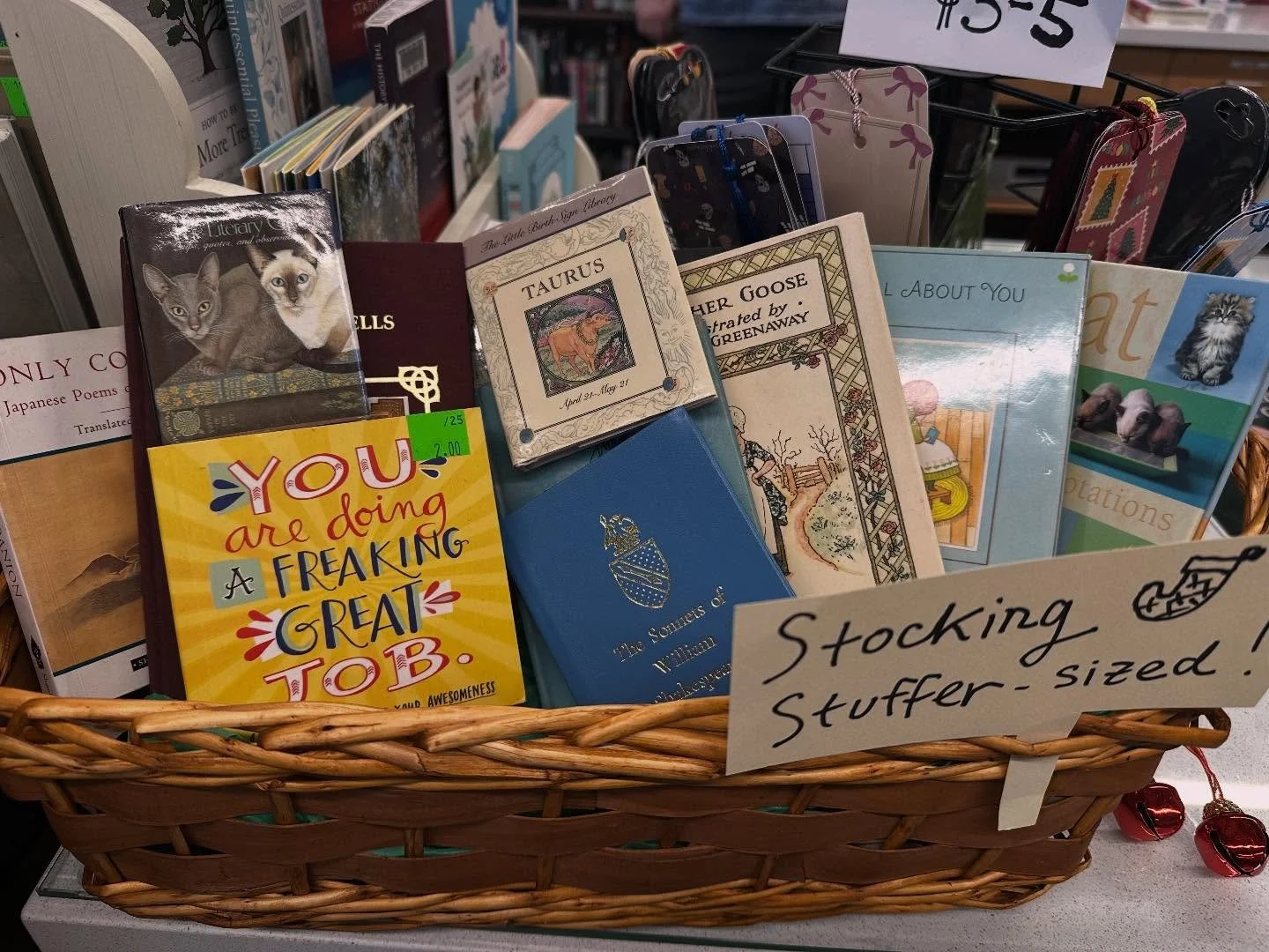 LAST DAY TO SHOP THE FRIENDS LIBRARY STORE (NOON - 5PM) OR ROSE CITY READS (11AM - 5PM) PRIOR TO CHRISTMAS. WE HAVE ORNAMENTS &amp; STOCKING STUFFERS! HOPE TO SEE YOU TODAY.🎁🎄