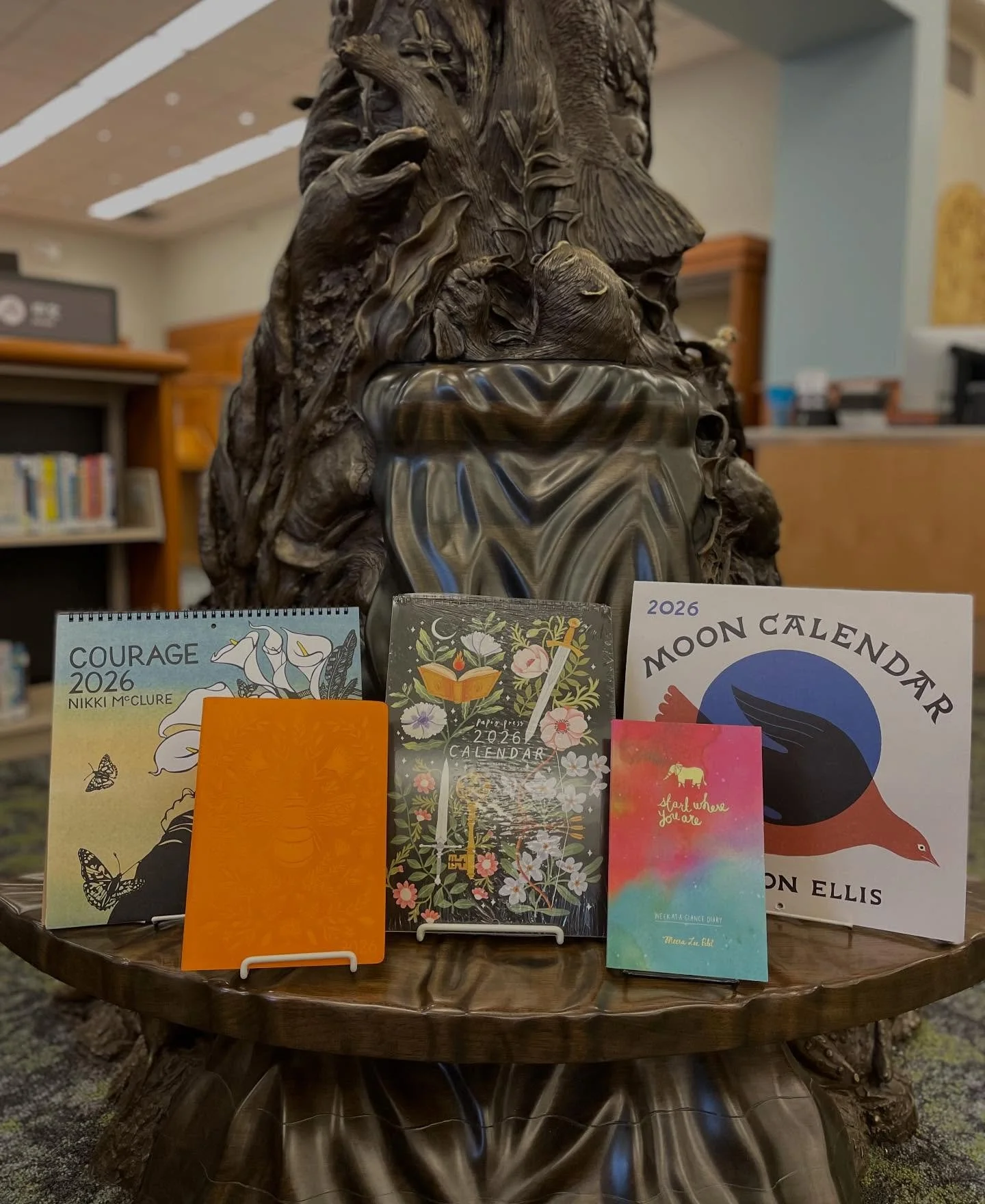 CALENDARS ARE 20% OFF AT FRIENDS LIBRARY STORE. COME GET YOURS TODAY! 801 SW 10TH AVE. OPEN NOON - 5PM ON FRIDAYS &amp; SATURDAYS. 

#centrallibrary #friendsofthelibrary #portland #pdx #portlandbookstore