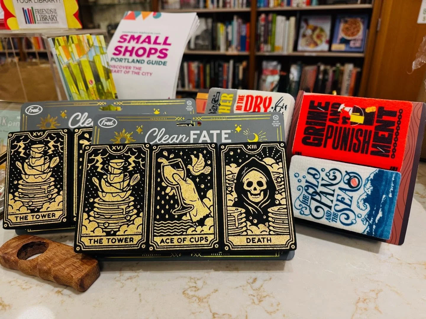 YOUR FUTURE IS SPARKLING AT THE FRIENDS LIBRARY STORE! COME FIND OUT THE DETAILS. OPEN FRIDAY-SATURDAY FROM NOON - 5PM.