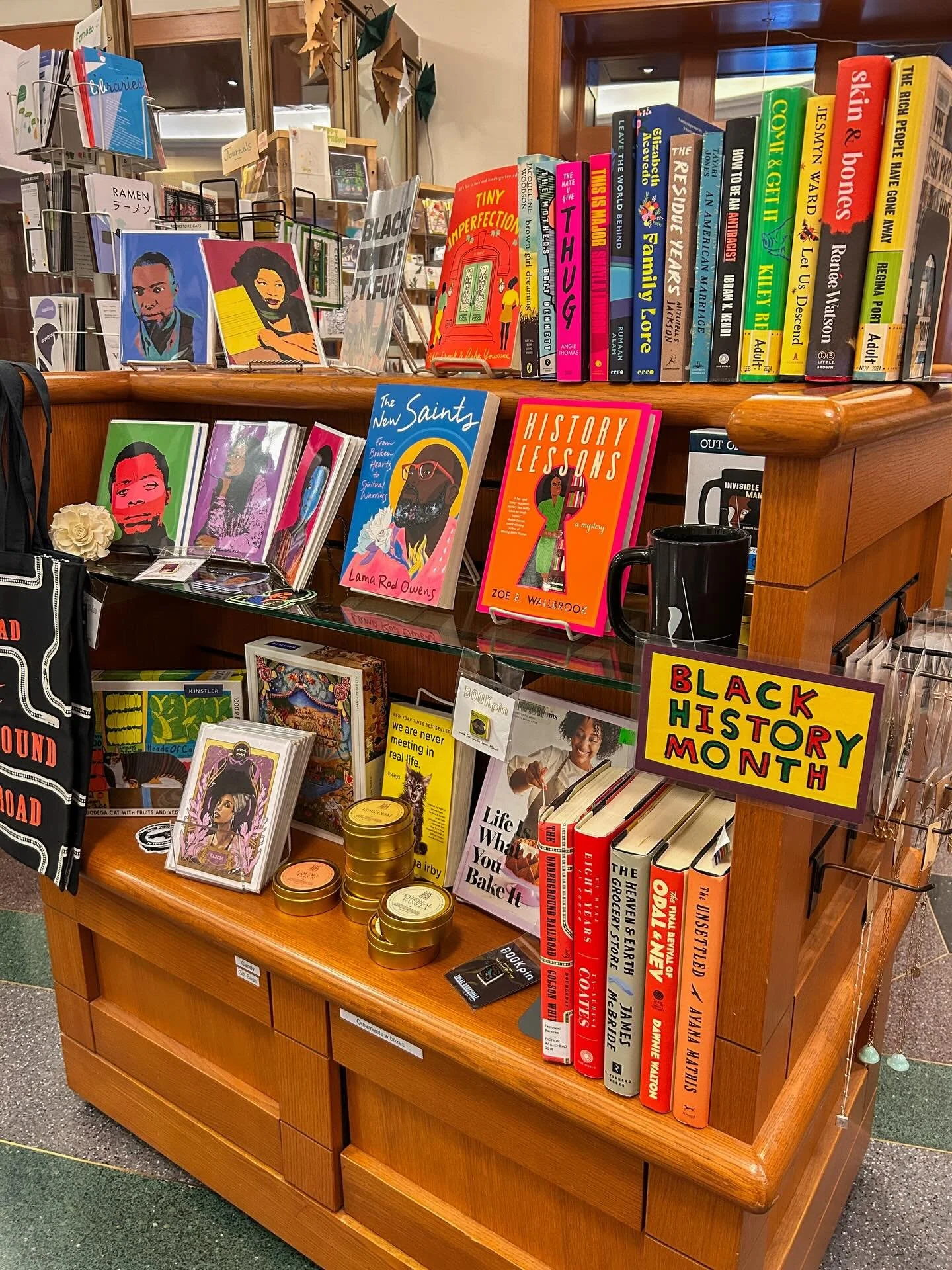 Celebrate Black History Month with us at the Friends Library Store!

Explore our curated in-store display featuring inspiring books, unique gifts, and meaningful cards that honor Black voices, stories, and culture. Stop by, discover something new, an