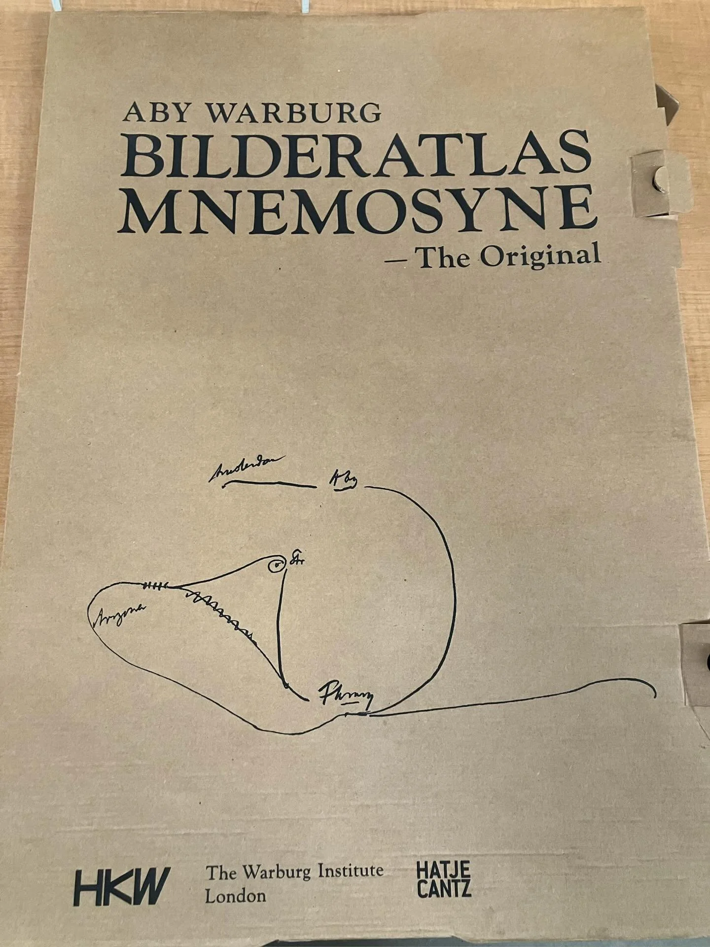 COLLECTORS CORNER FEATURE OF THE WEEK: Very rare large format edition of Aby Warburg&rsquo;s Bilderatlas Mnemosyne! Published in 2020, this beautiful out-of-print 13 pound art monster showcases Warburg&rsquo;s visual masterpiece: 63 large constellati