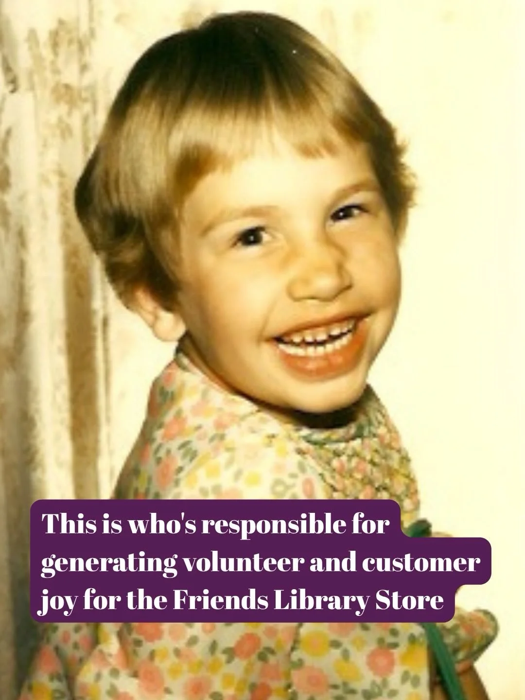 A little throwback moment 💛
The heart of our store has always been the people.

Help us celebrate 29 years of the Friends Library Store on April 8th 🎉

#friendsofthelibrary