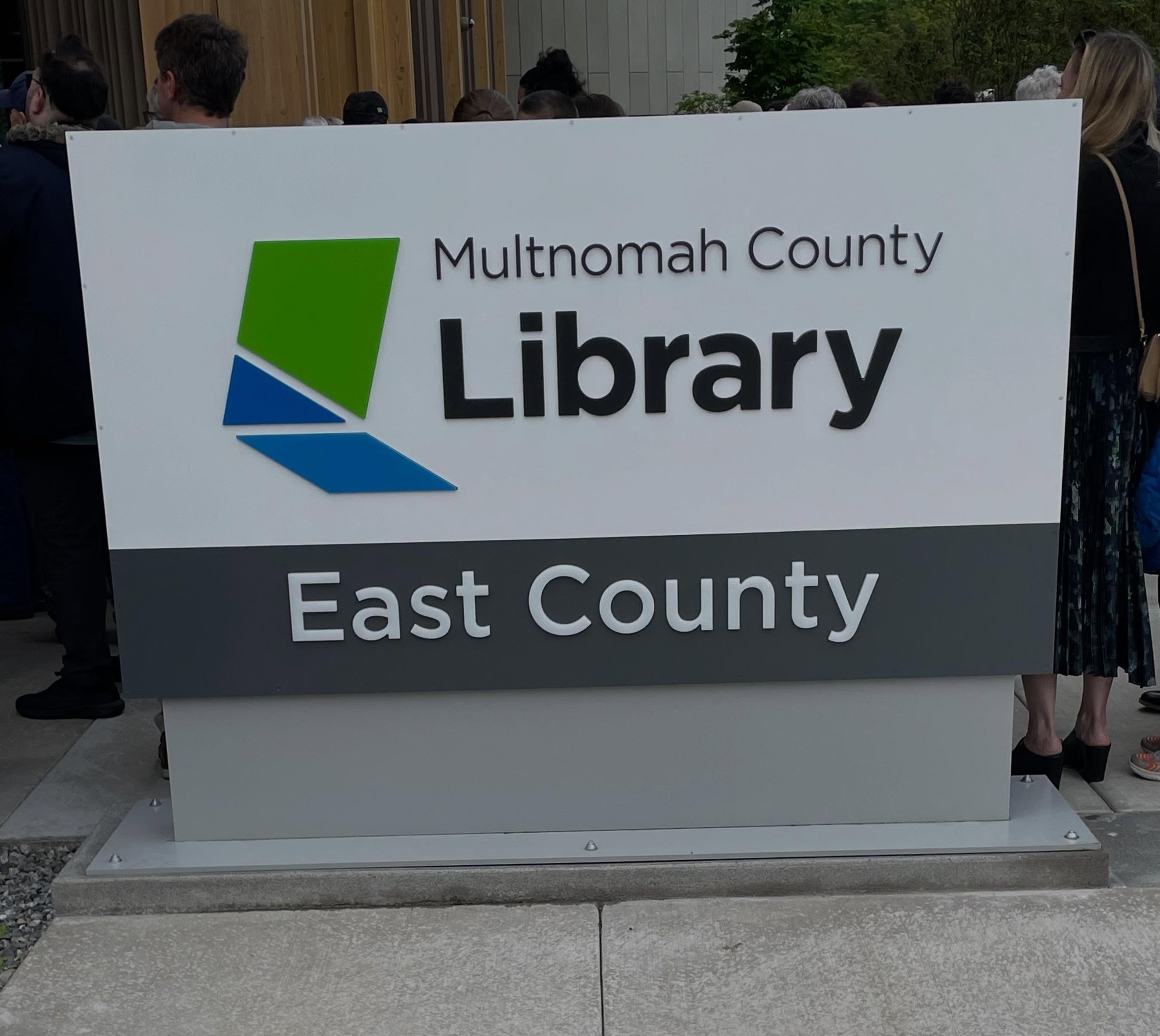 FRIENDS OF THE LIBRARY IS CELEBRATING THE GEAND OPENING OF EAST COUNTY LIBRARY THIS WEEKEND! CHECK THE LIBRARY WEBSITE FOR THE SCHEDULE OF EVENTS.