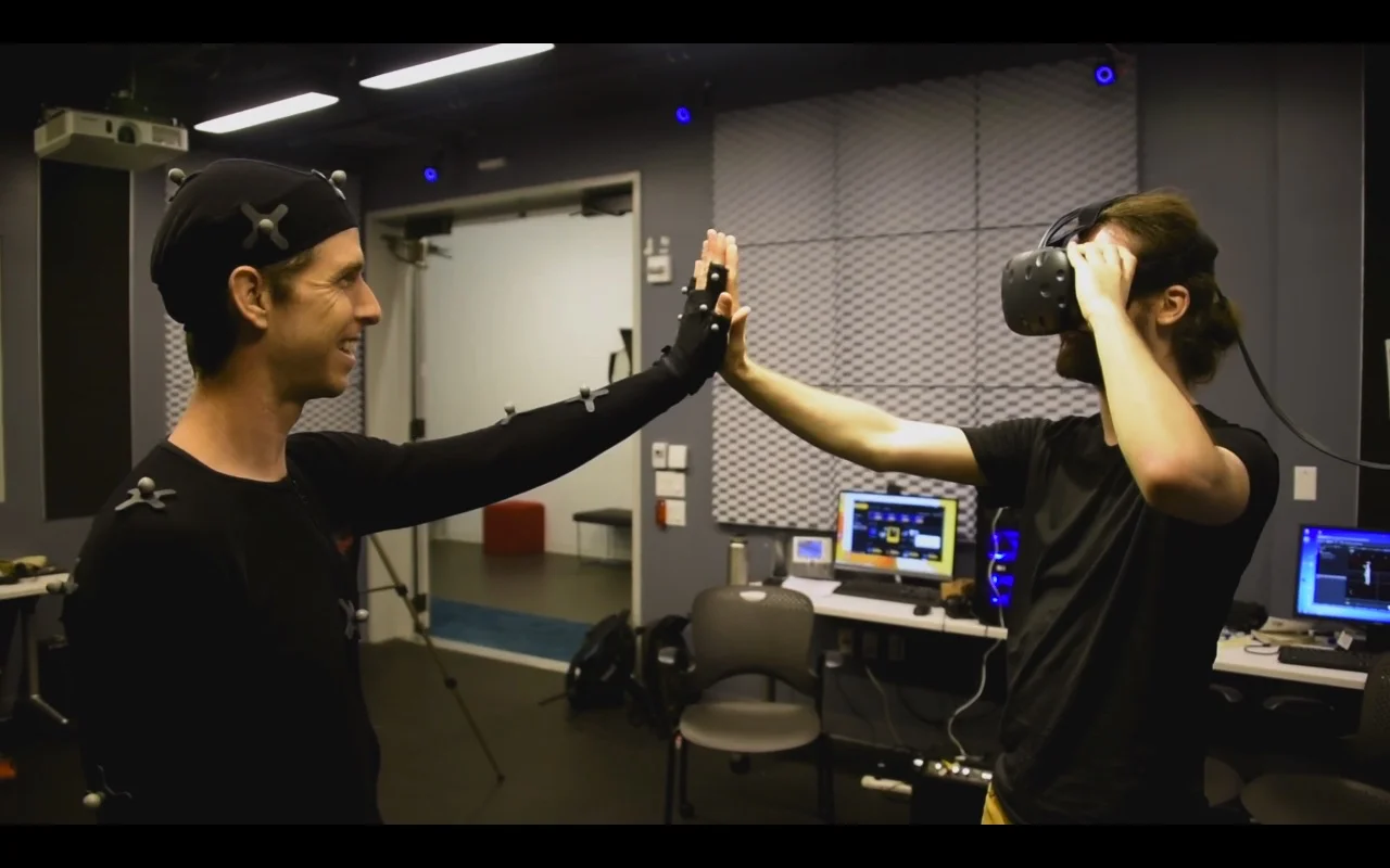Zach and Owen Interact in VR