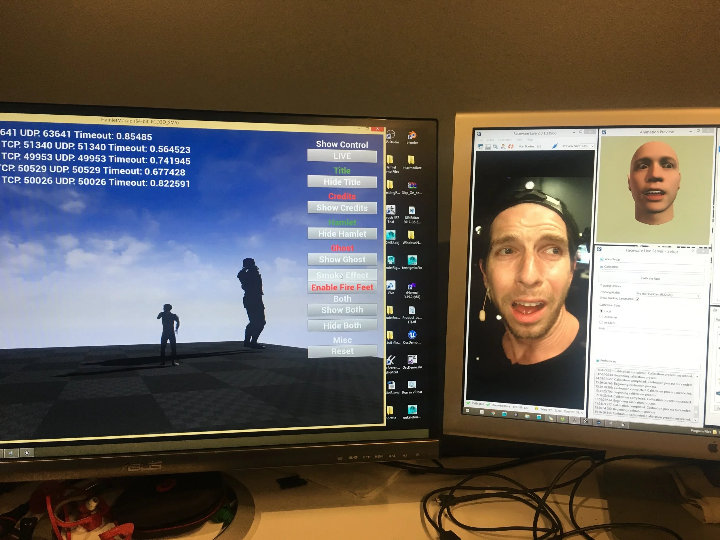 Face capture + M3diate