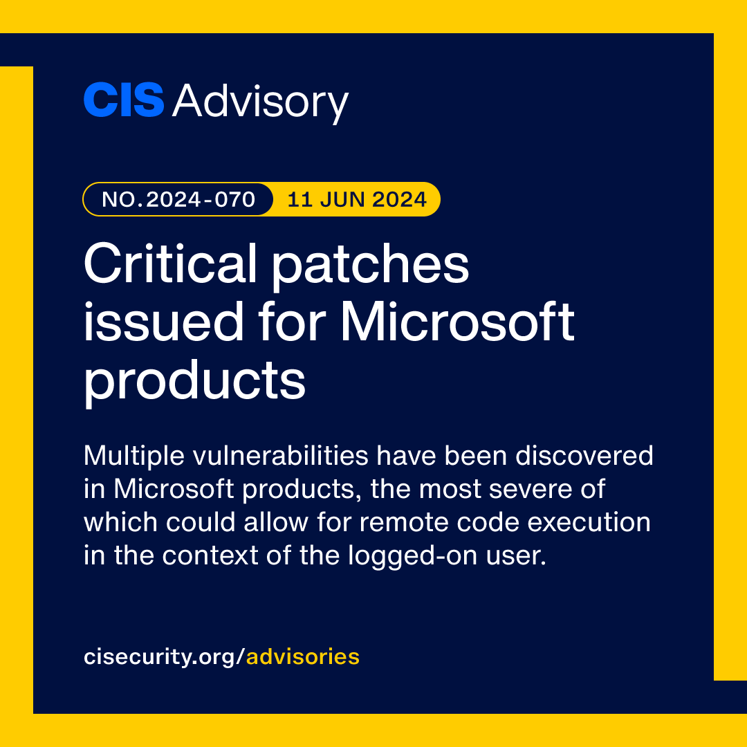 Advisory social post example