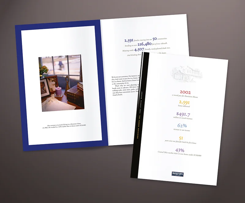 Dominion Homes 2002 Annual Report