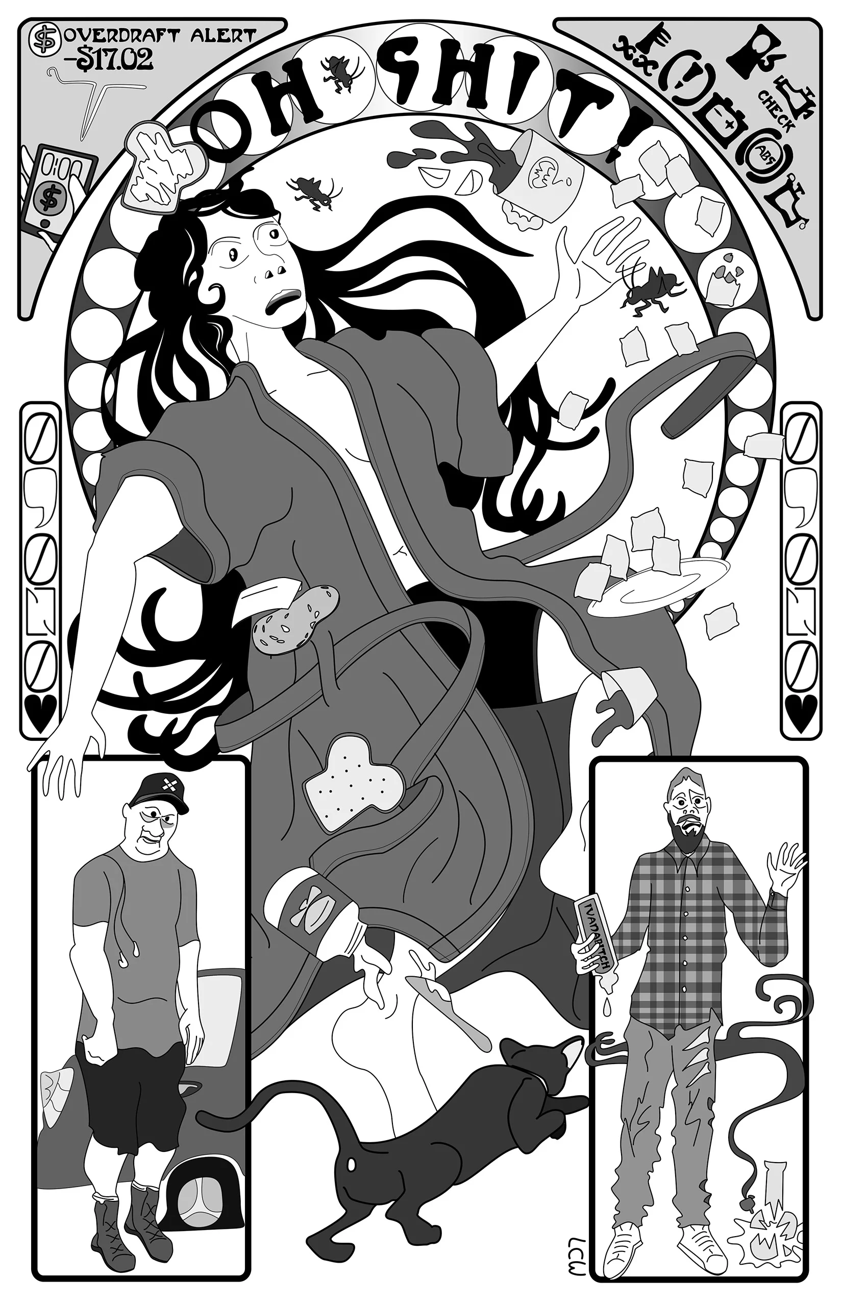 Street Fight ‘ Failure ’ Zine Illustration (2019)