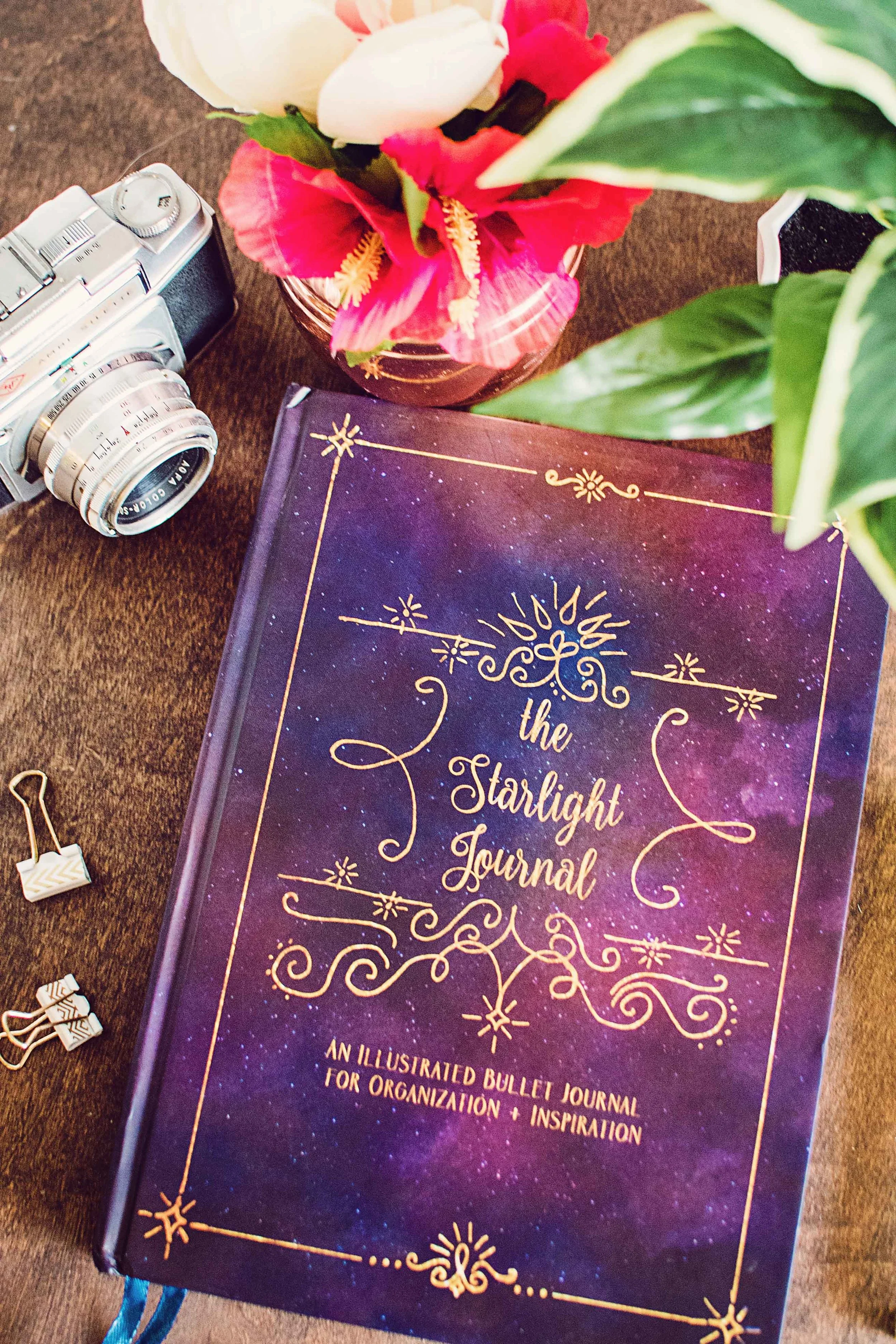 illustrated art bullet journal starlight boho