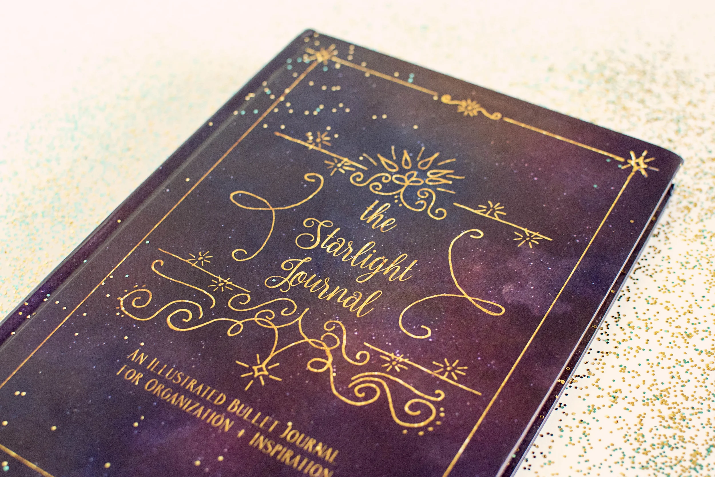 confetti journal celebrate boho art chic