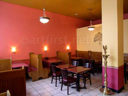 Restaurant interior design