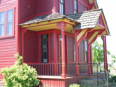 The Old Red House, Goldendale, WA.