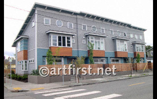 Alberta Rowhouses, Portland, Oregon