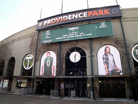 Providence Park, home of the Timbers