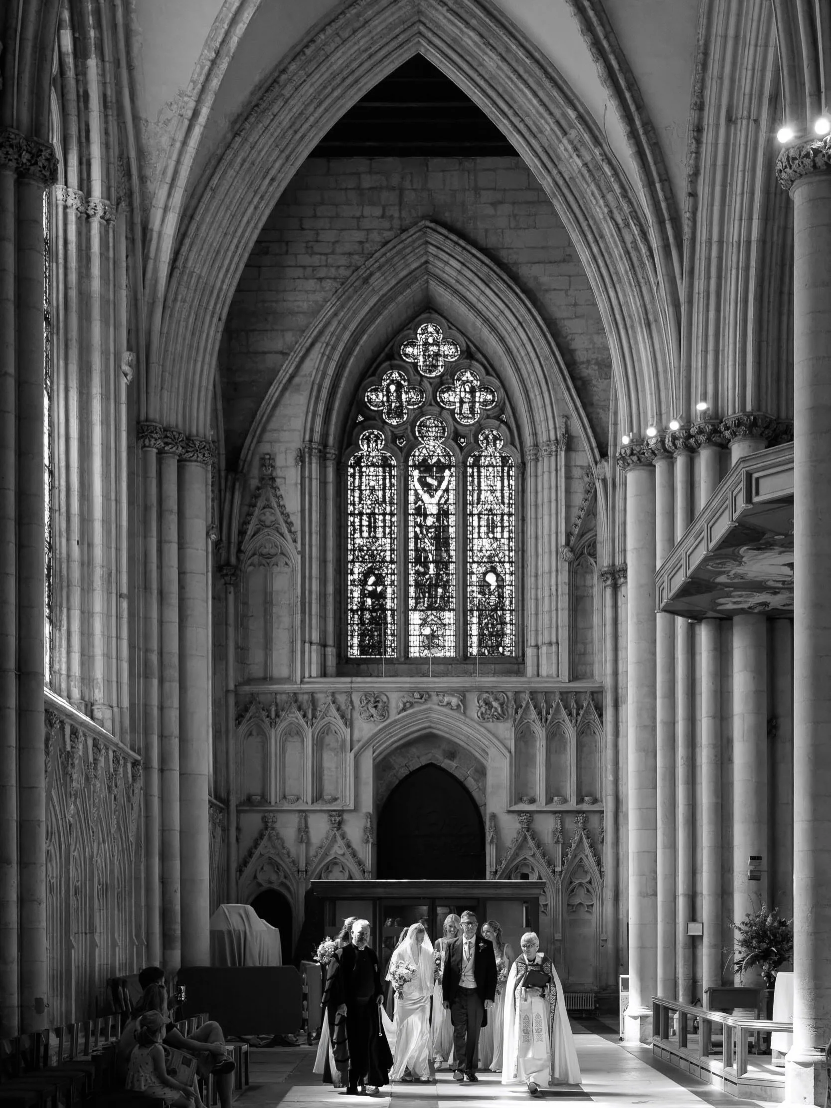 Absolutely spectacular day with Alicia &amp; Max at York Minster! So, so special &mdash; the perfect blend of epic grandeur and a wonderfully intimate celebration! A real privilege to be invited along. 
Always a pleasure to work alongside Sam from Mo