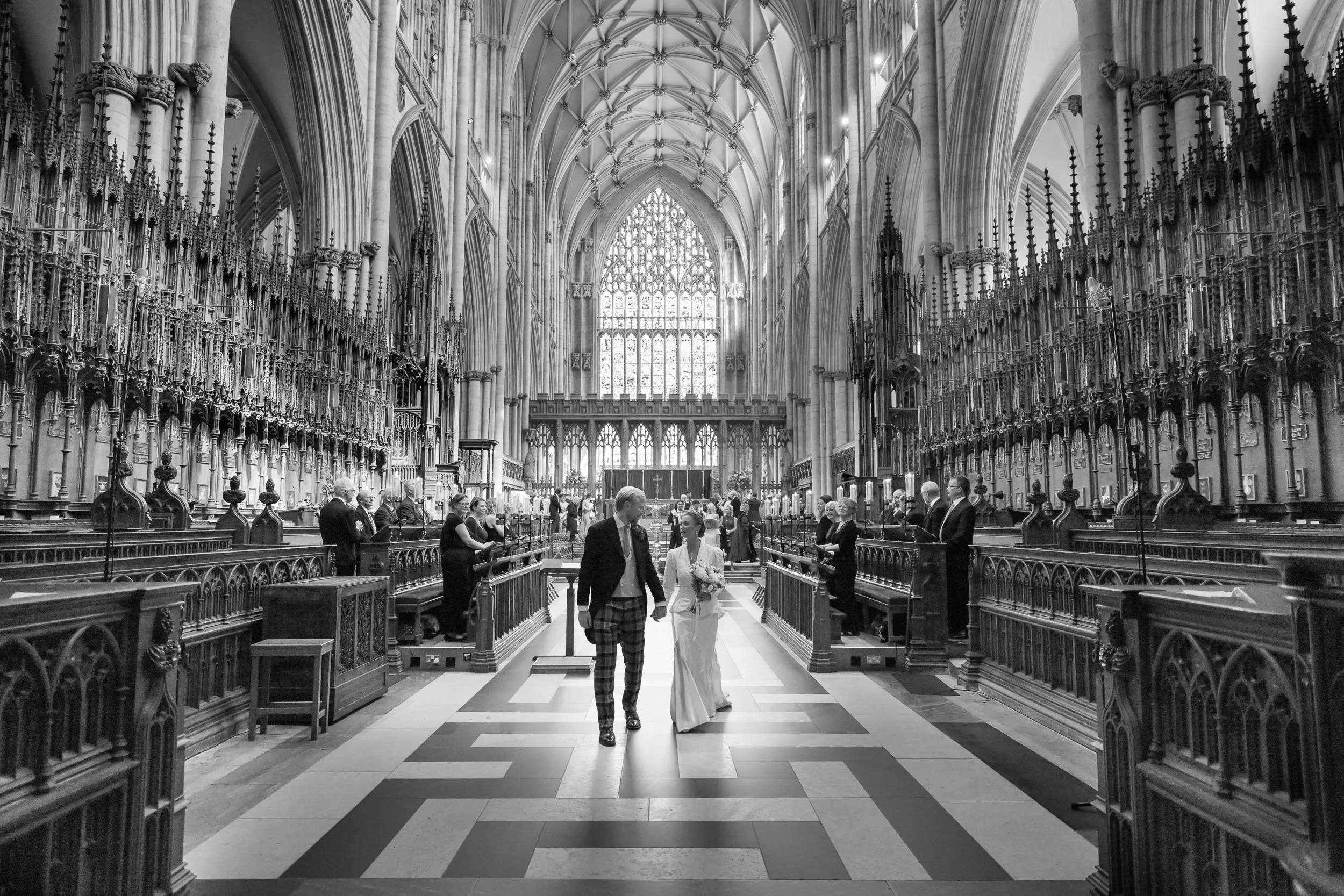 Alicia &amp; Max’s wedding at York Minster