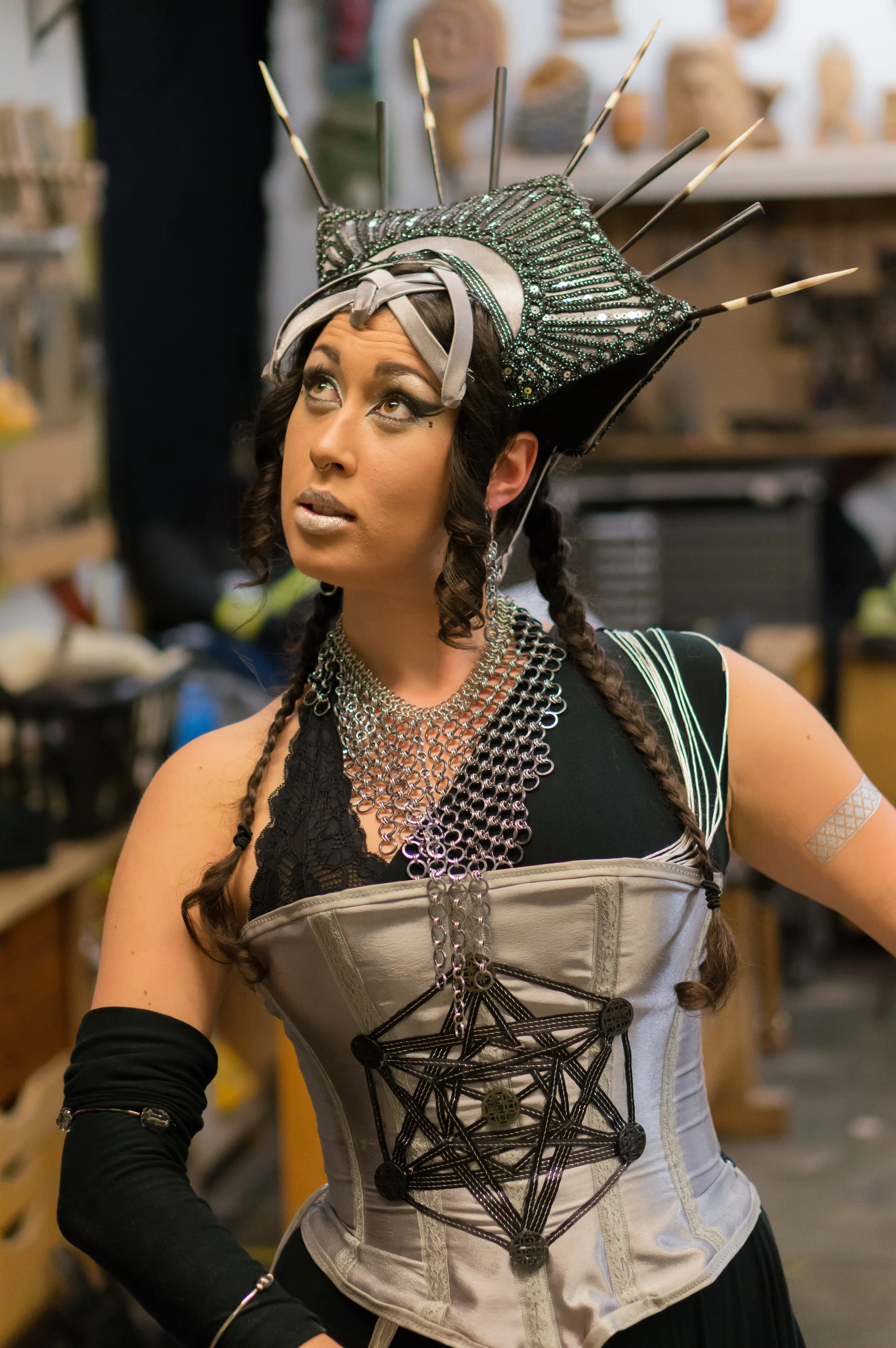  Collection: Elemental Goddess Collaborator: Jennifer Remmers Model: Michelle Lopez Photographer: Bas Tiele 