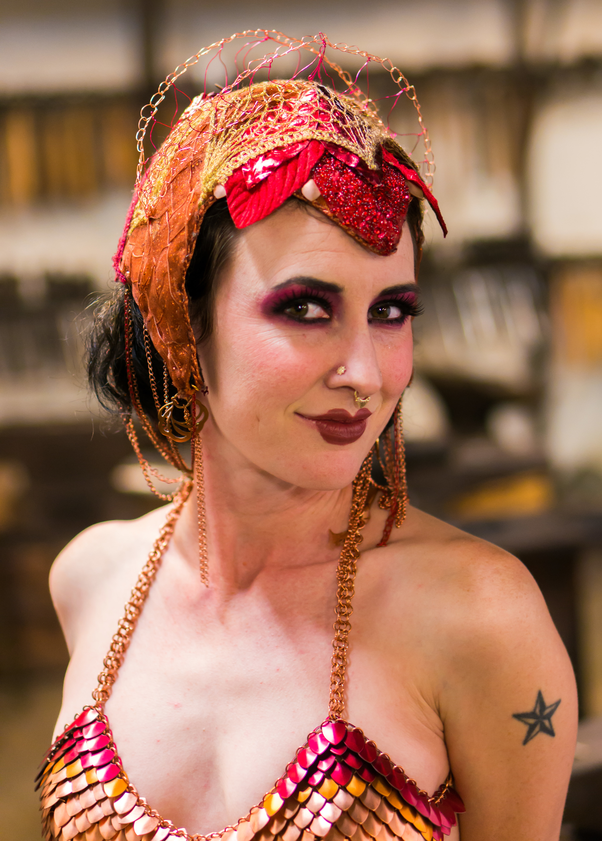   Collection: Sanguine Spark   Collaborator: Jennifer Remmers   Model:  Chalyce Pay     Photographer: Bas Tiele  