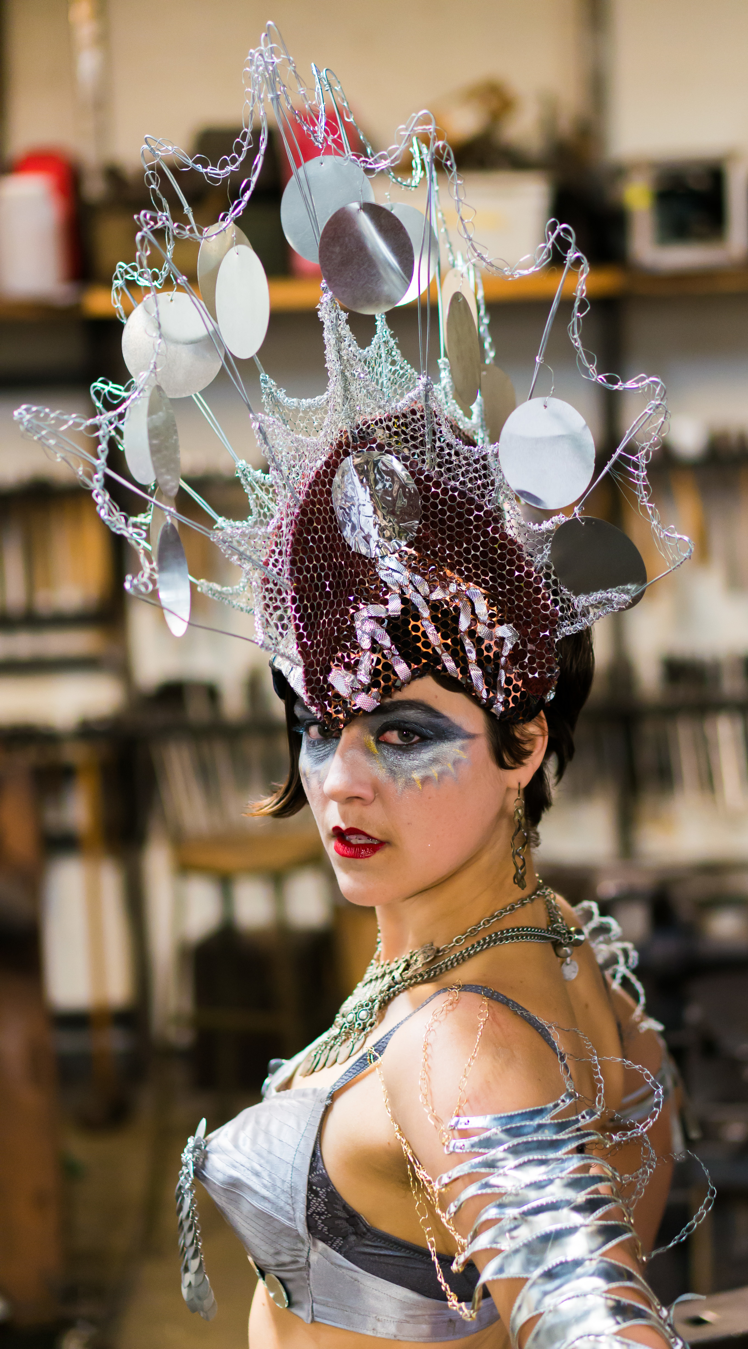   Collection: Sanguine Spark   Collaborator: Jennifer Remmers   Model: Ashley Elizabeth Allen   Photographer: Bas Tiele  