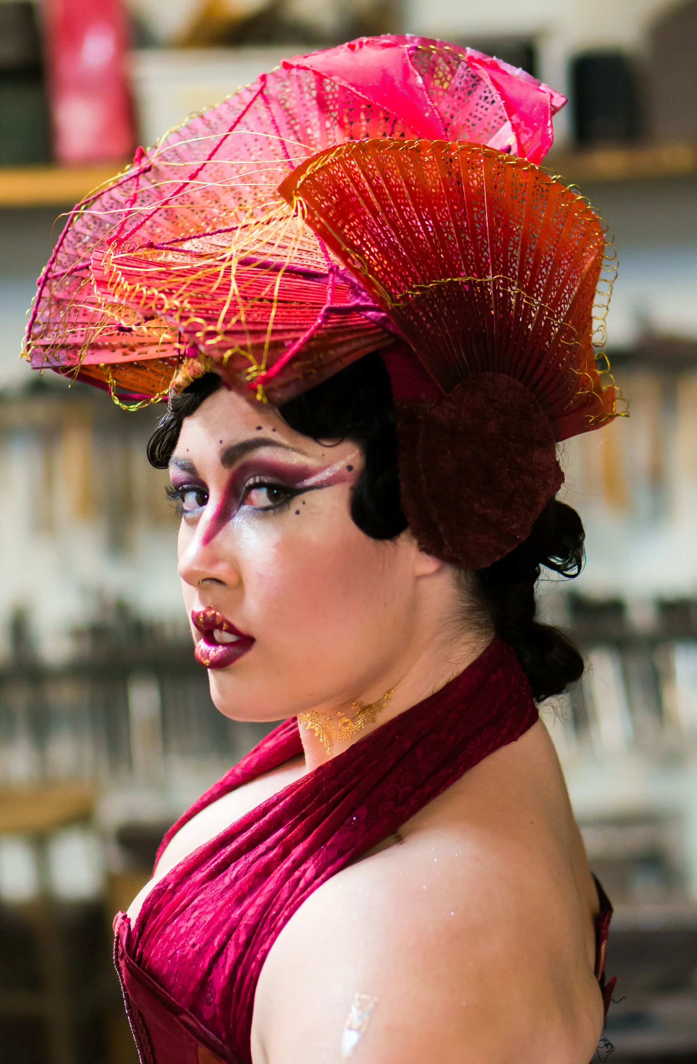   Collection: Sanguine Spark   Collaborator: Jennifer Remmers   Model: Michelle Lopez   Photographer: Bas Tiele  