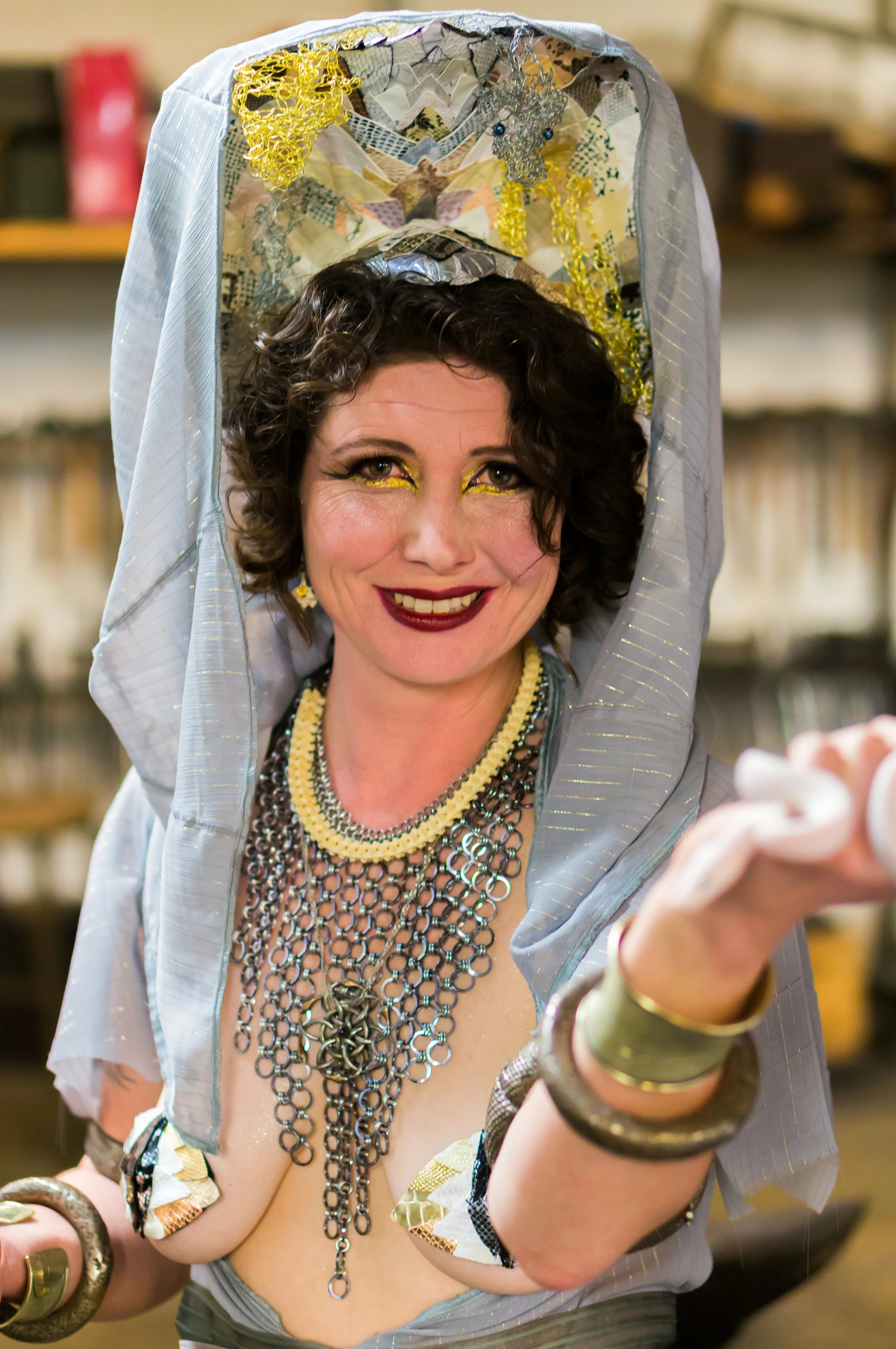   Collection: Sanguine Spark   Collaborator: Jennifer Remmers   Model: Nika Ridley   Photographer: Bas Tiele  