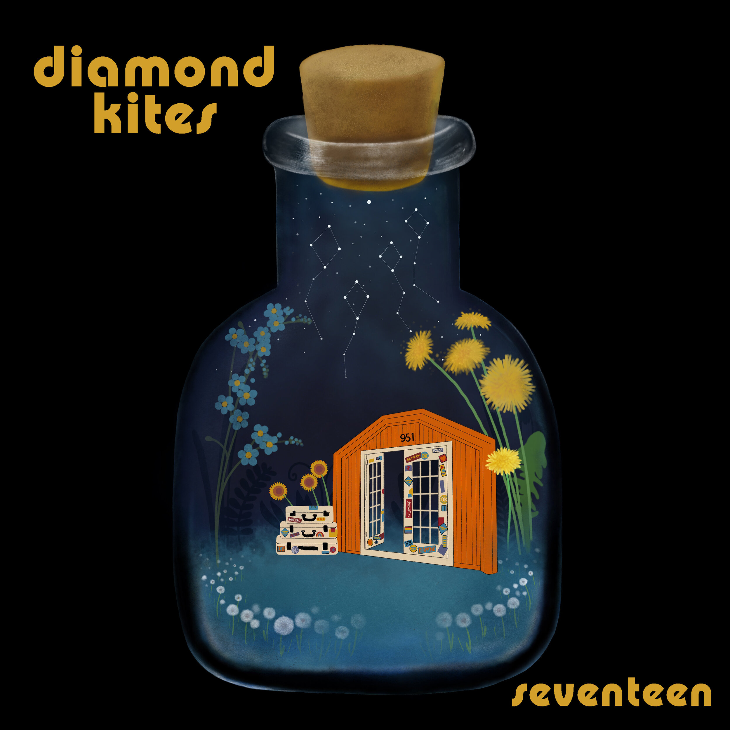 Diamond Kites "Seventeen" Single (2019)