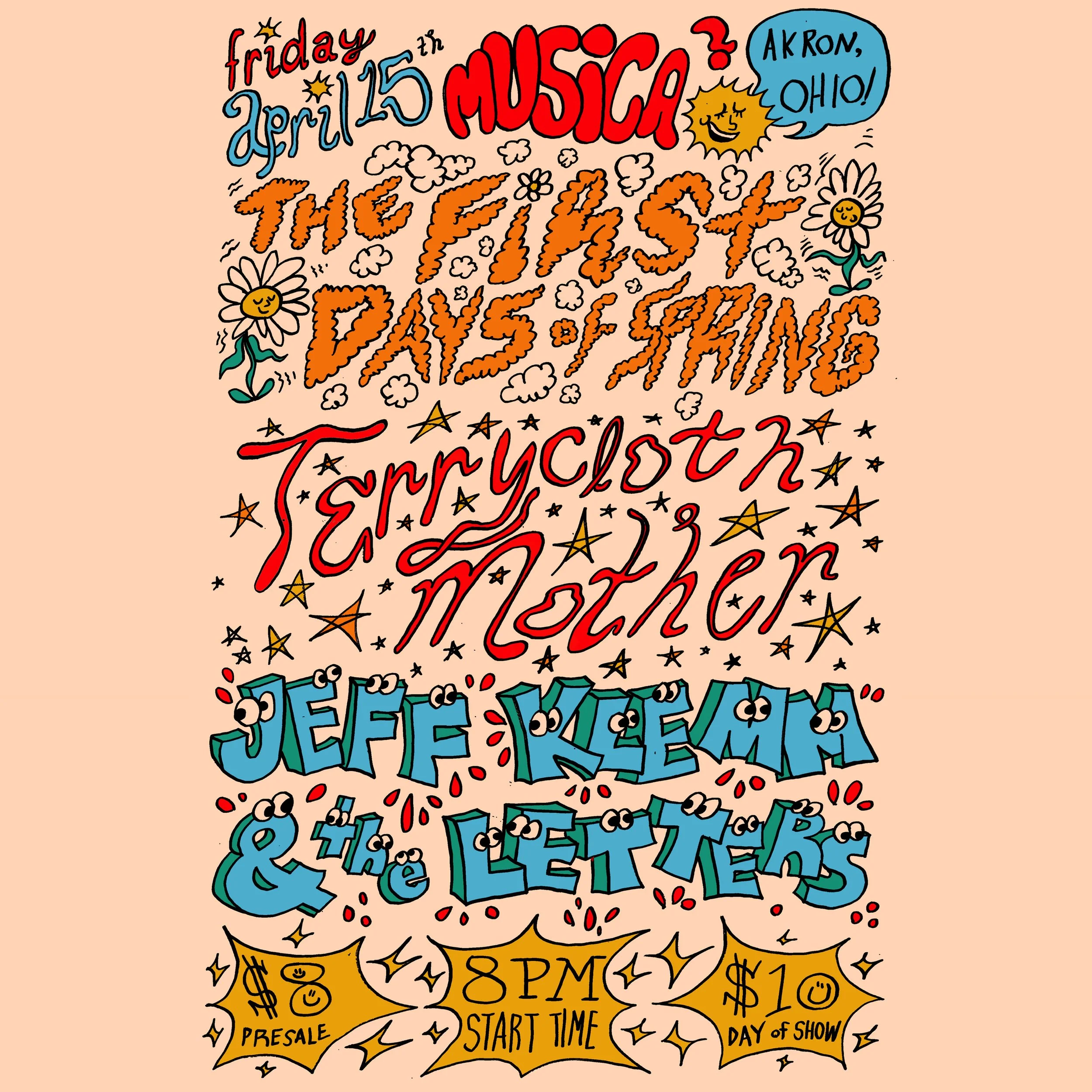 Jeff Klemm & The Letters Live Show April 15th!