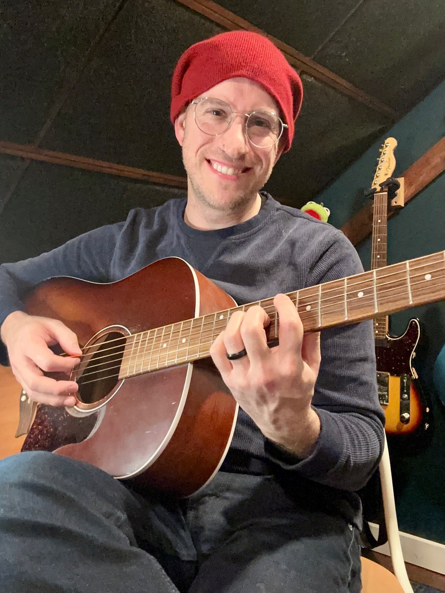 super cool show happening thursday (tomorrow) at Jilly&rsquo;s Music Room, that I&rsquo;m stoked to play. Just me, my wintery voice and my acoustic guitar.
Interprotations with Tyler Hawes and Easton Union.
The concept: four songs pre-chosen that eac