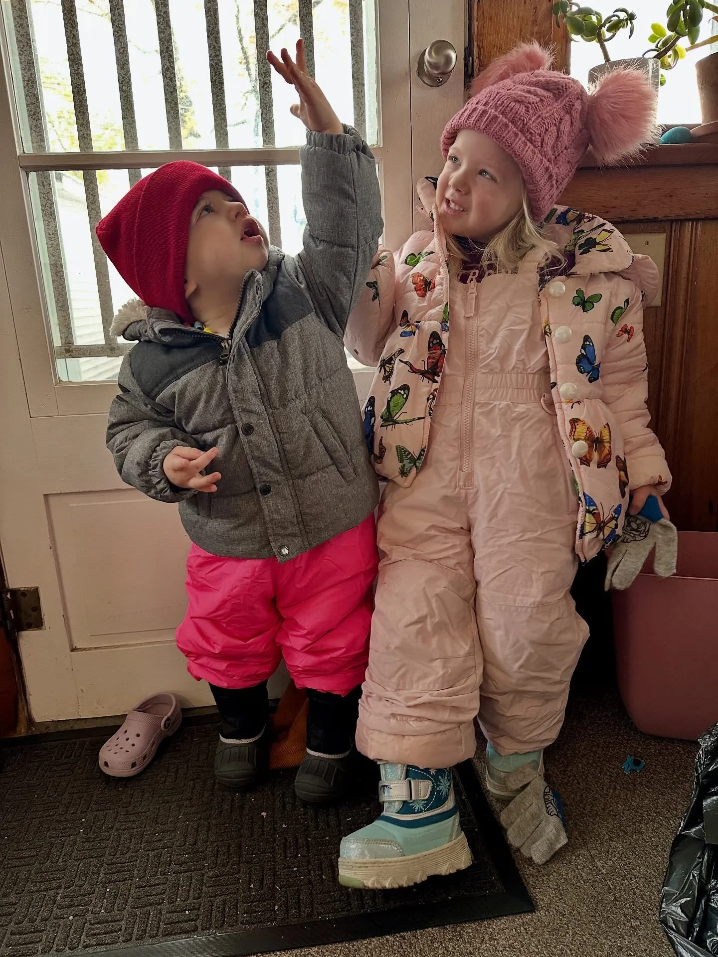 First snow of the winter ❄️