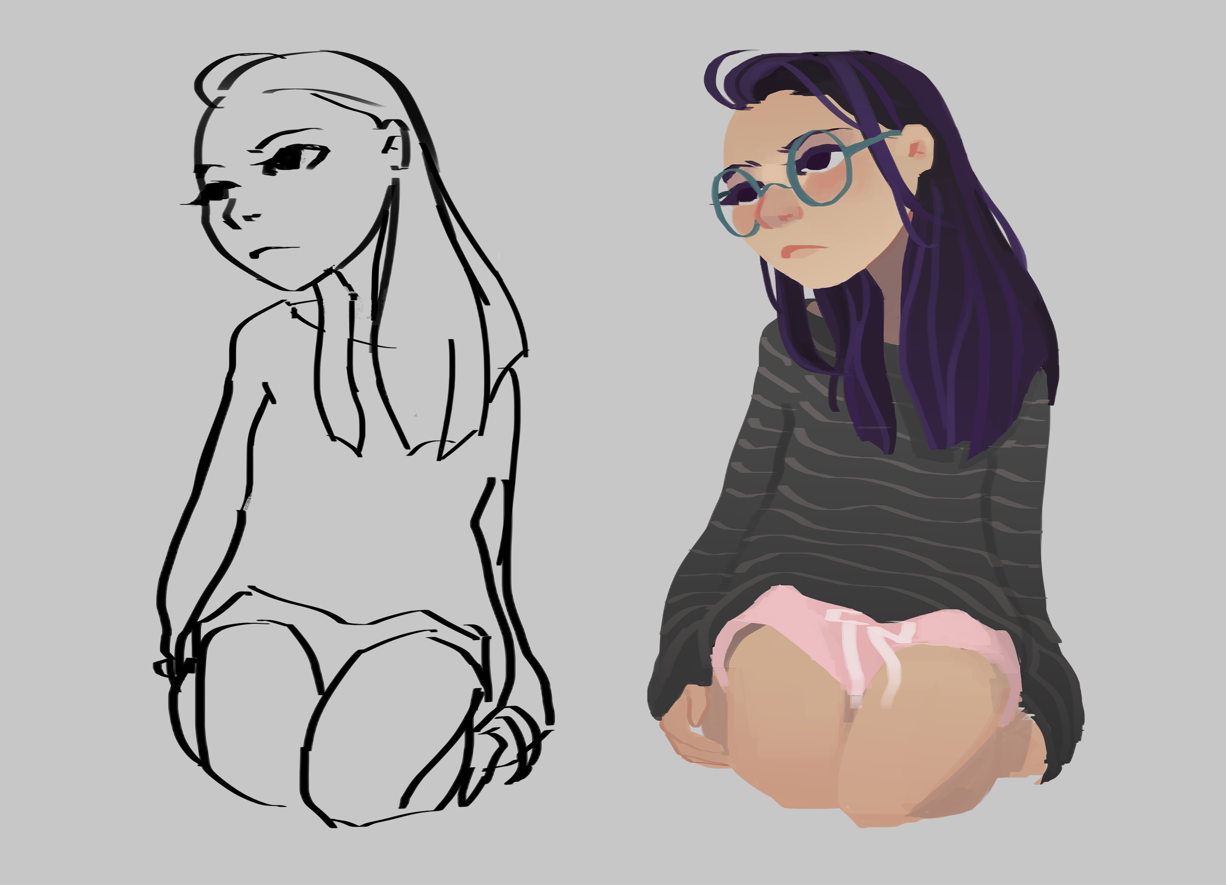 Character Sketch Process