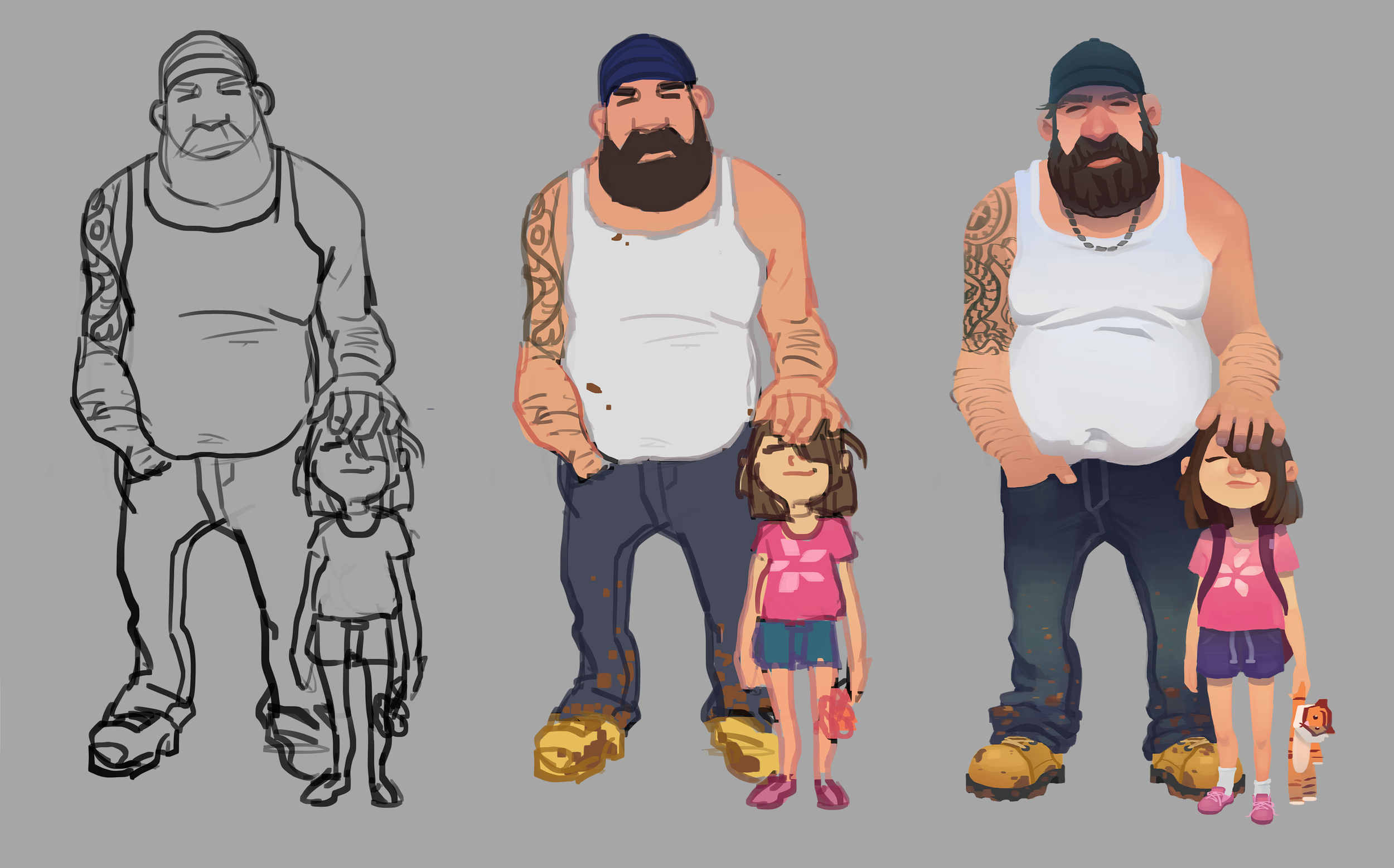 Daddy's Girl - Process Work