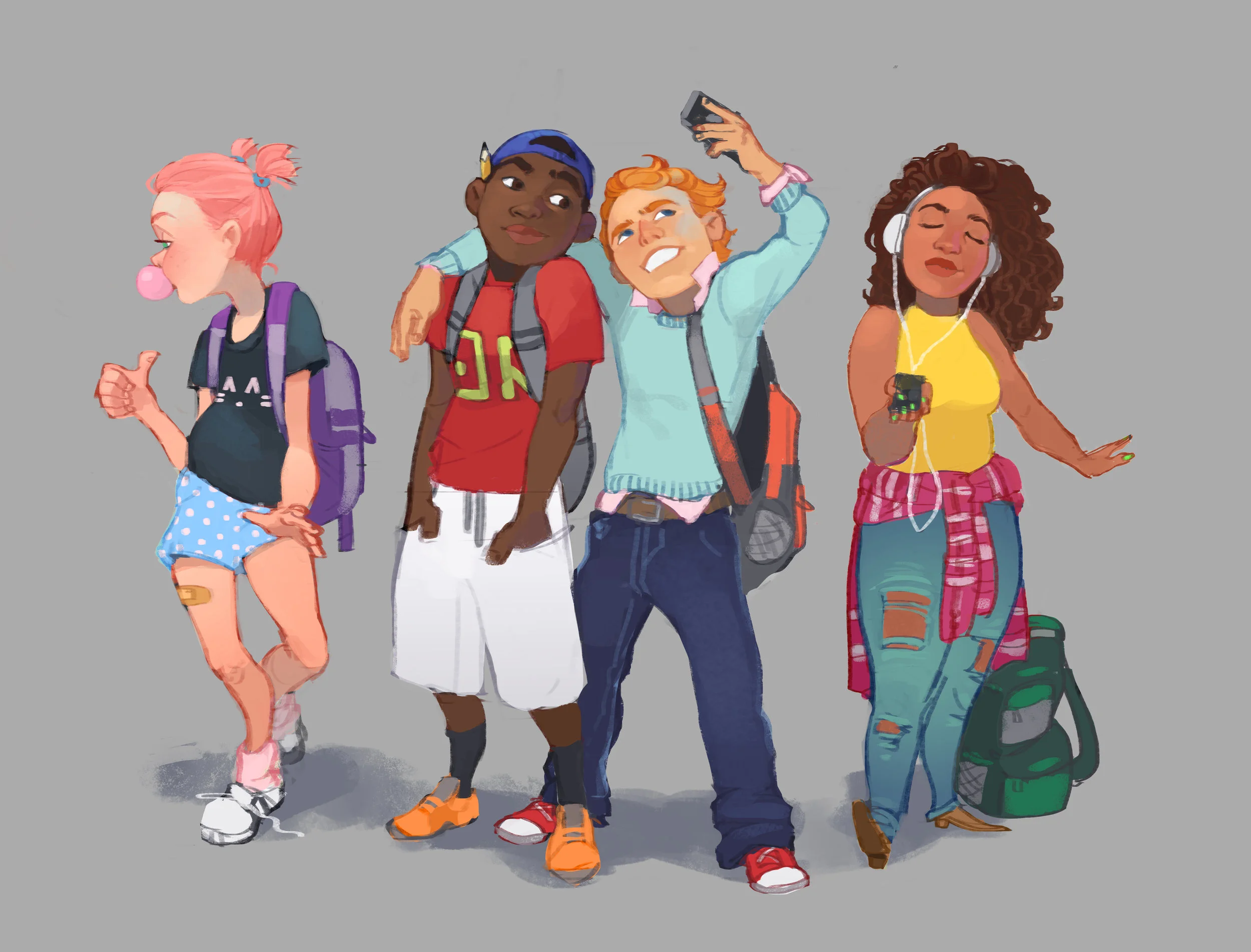 Back to School Kids