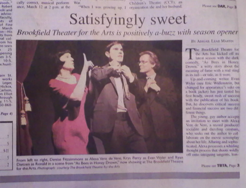 The New Milford Times - As Bees In Honey Drown 3-10-06.jpg