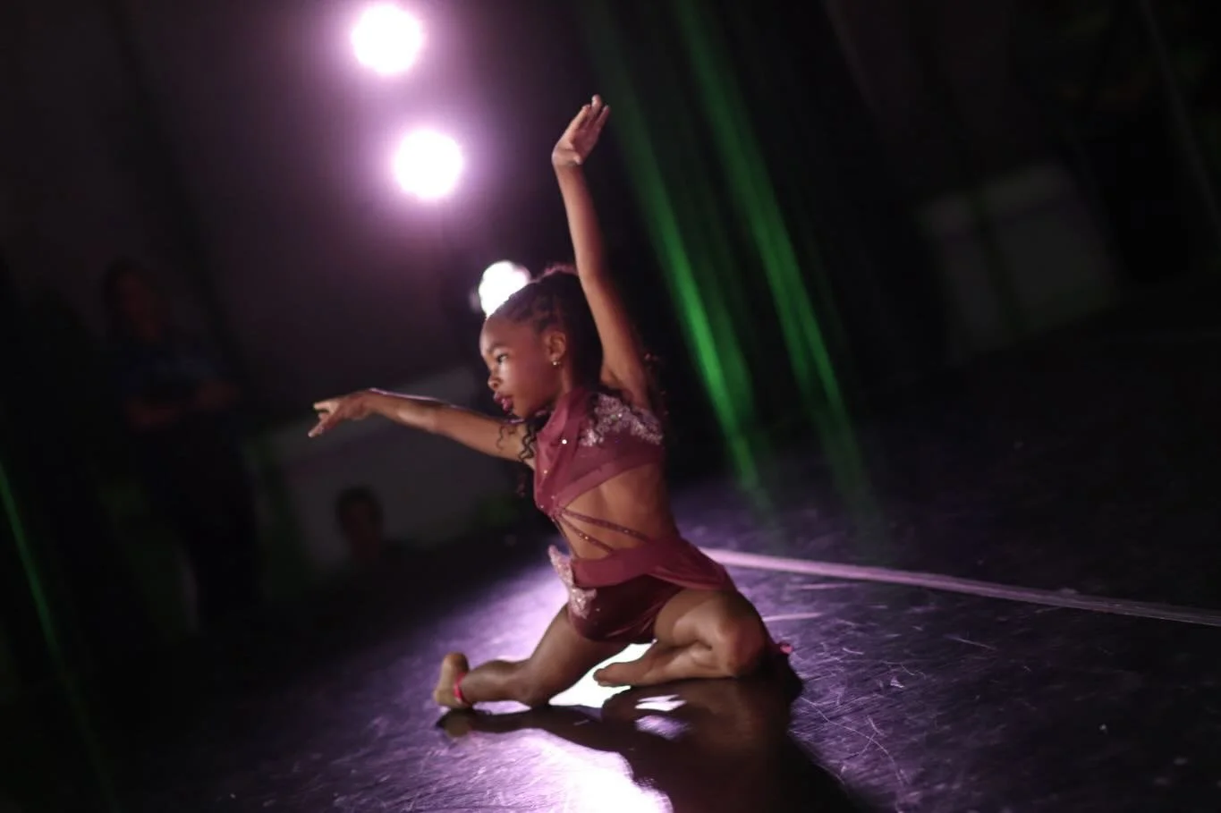 Jacksonville Day 1 💚 The morning started with the Petite, Mini and Junior dancers hitting the stage!