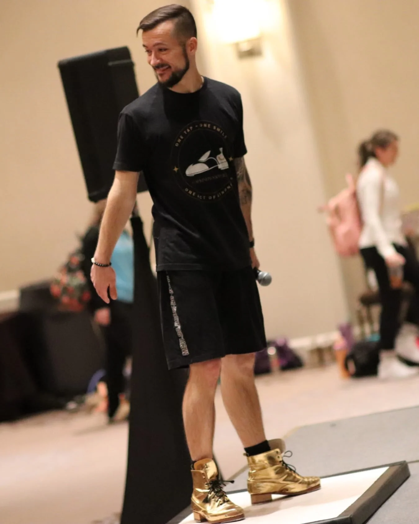 The creator of Sasha&rsquo;s gold tap shoes, you all love, will be with us at Nationals!! All the way from Spain, @rubensanchezdancewear will be sharing everything about his brand. 
Schedule an onsite custom fitting with Ruben during Nationals!