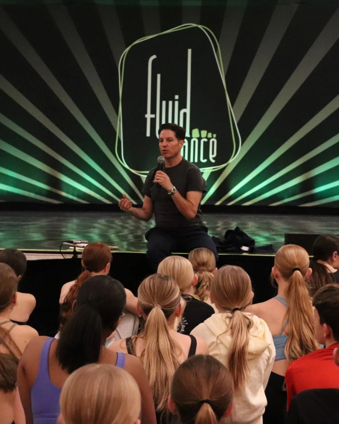 We are intentional about every convention class that is offered over a Fluid weekend. It is not about learning one combo after another, it's about performance, technical, and developmental growth for all ages. Making sure every dancer in the room is 