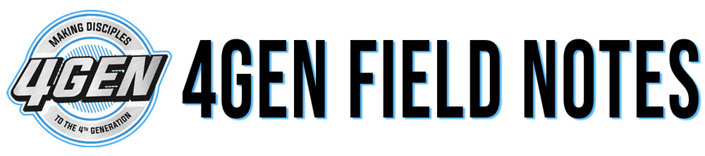 Get started on your disciple making journey by subscribing to Field Notes! A periodic disciple making email.