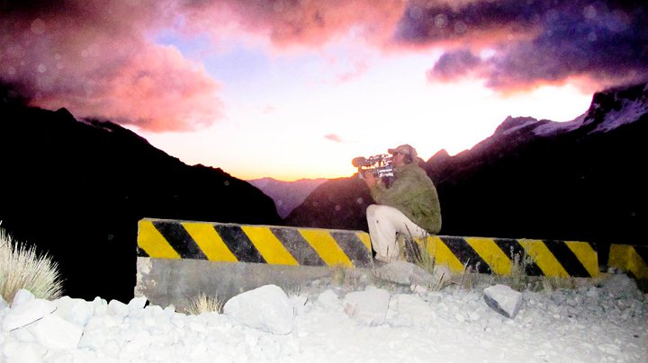 Sunset colors in the Andes of Perú, IRT: Deadliest Roads, Season 2 Shooter/Producer July 2011